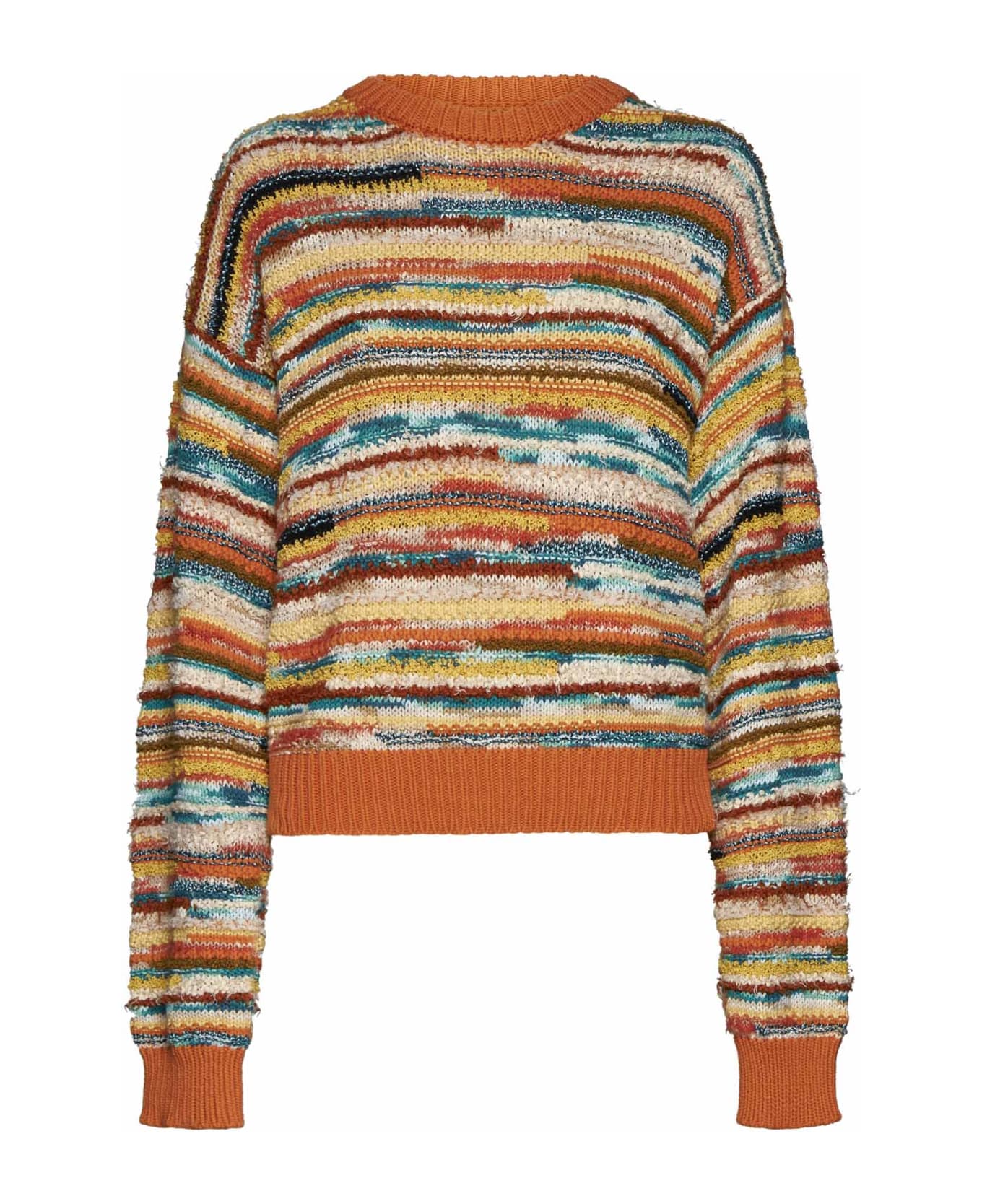 Alanui Sweater - Orange multicolor ニットウェア