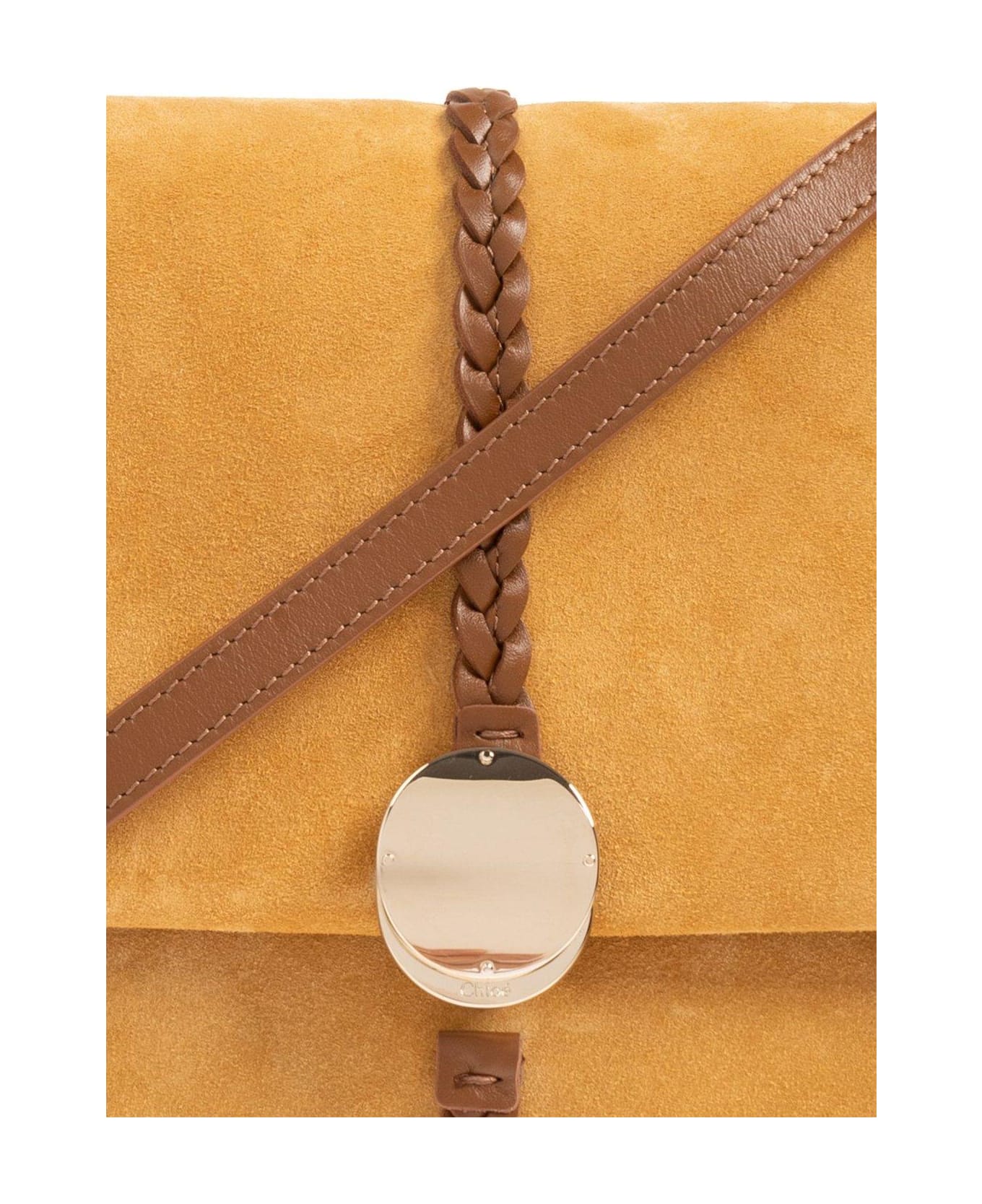 Chloé Penelope Medium Shoulder Bag - SAFARI GOLD