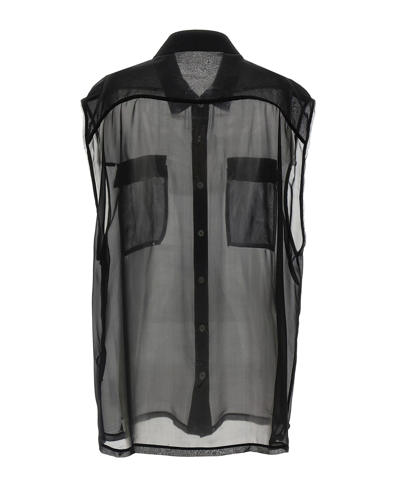 Rick Owens 
jumbo Sl Outershirt
 Shirt - Black  