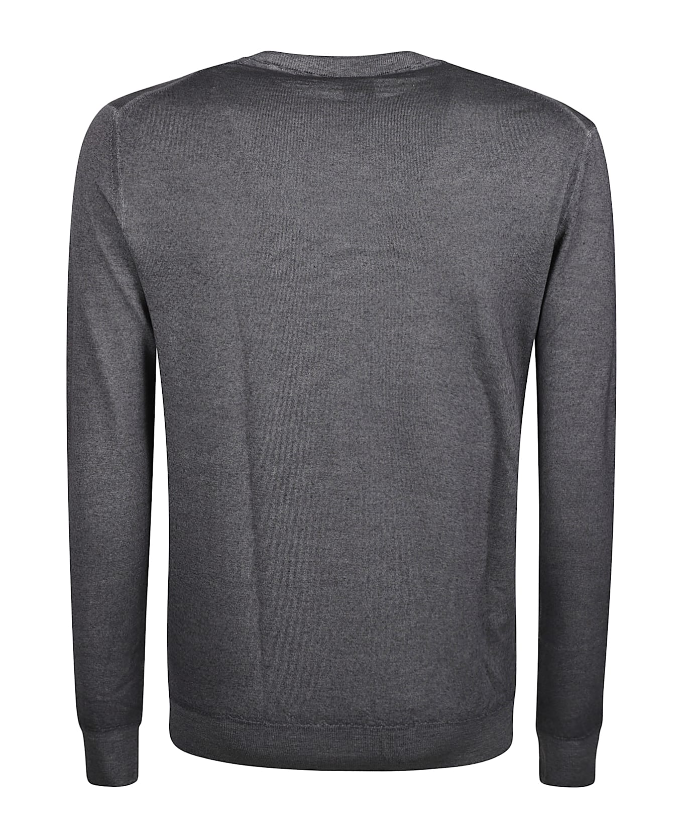 Aspesi Round Neck Jumper - Anthracite