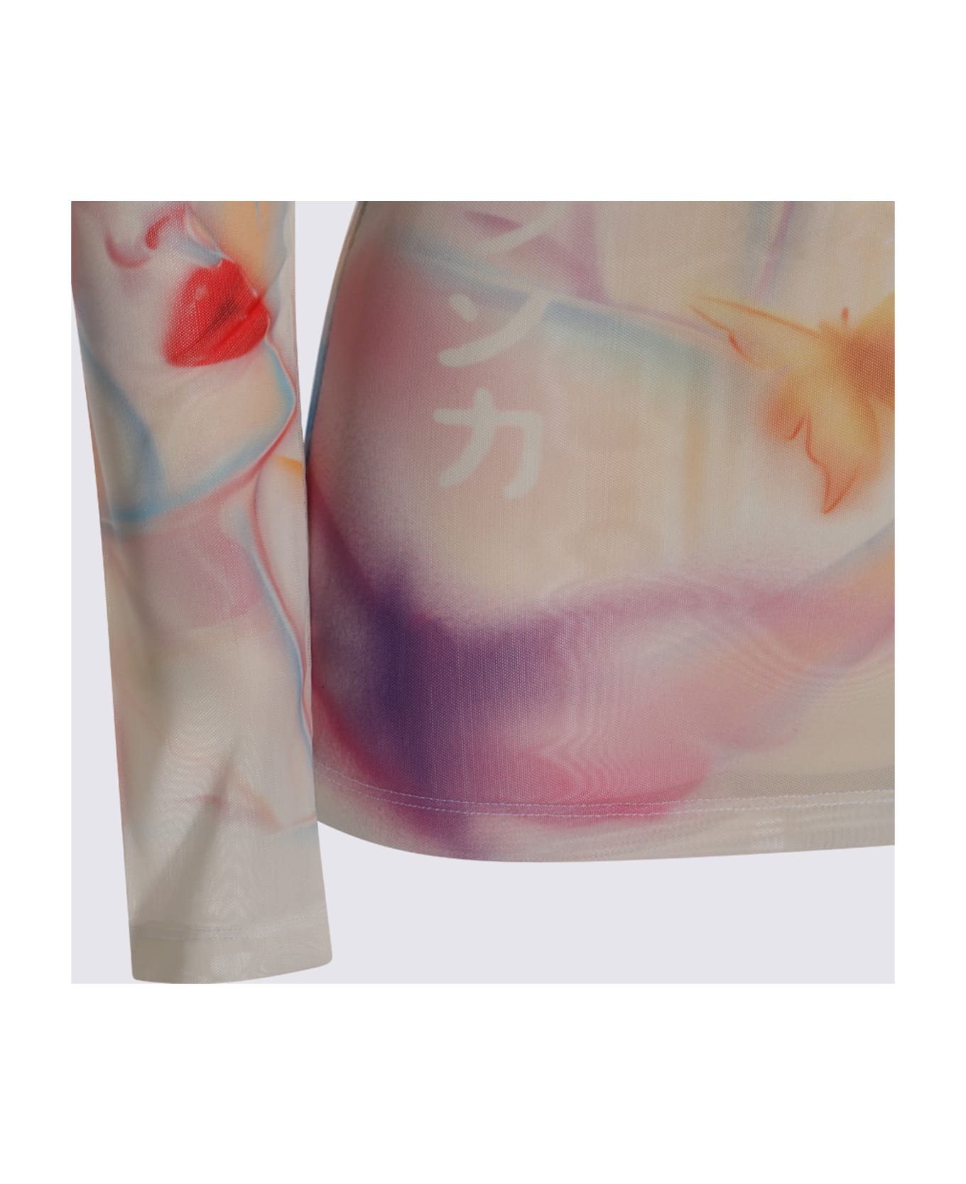 Casablanca Multicolor Top - Red