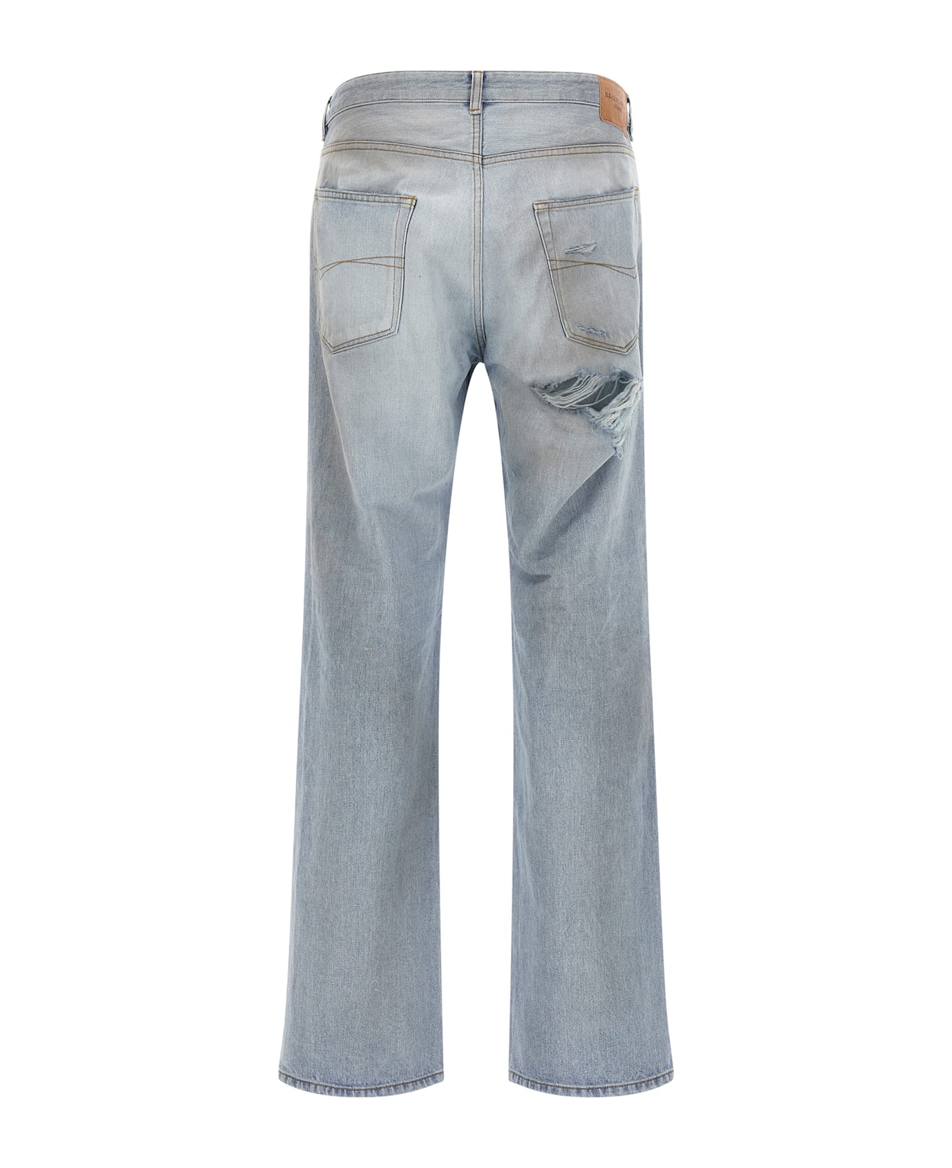 Balenciaga 
distressed
 Jeans - Light Blue