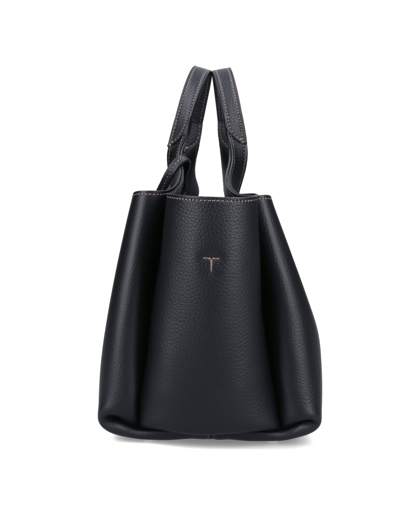 Tod's Mini Leather Tote Bag - Black