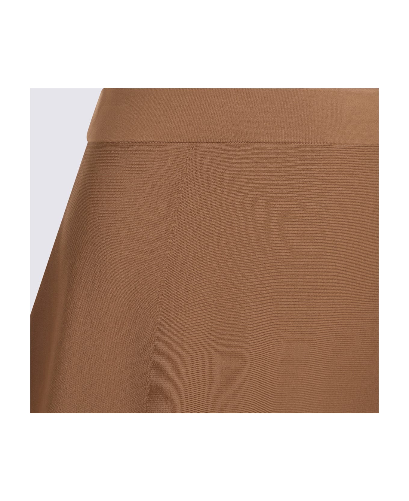 Max Mara Beige Lazio Midi Skirt - Brown スカート