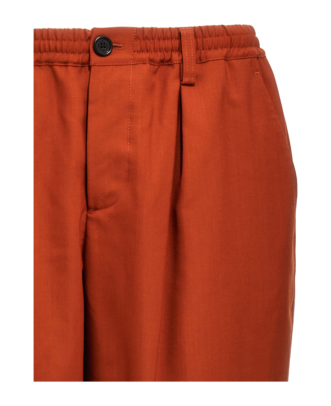Marni Wool Pants - Orange
