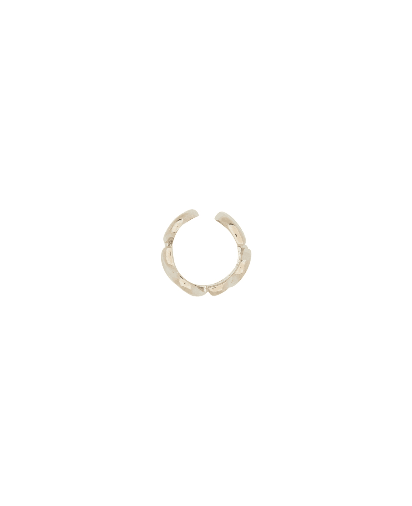 Dolce & Gabbana Mono Ear Ear Cuff With Logo - SILVER name:461