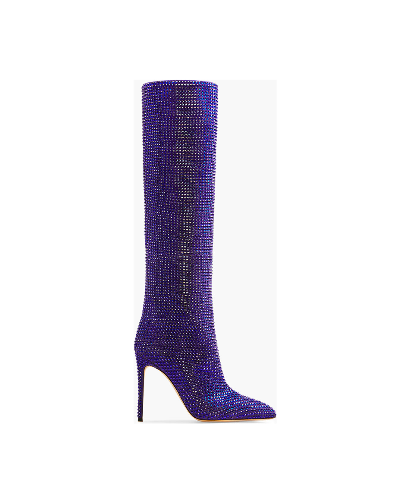 Paris Texas Holly Boots With Crystals - AMETHYST