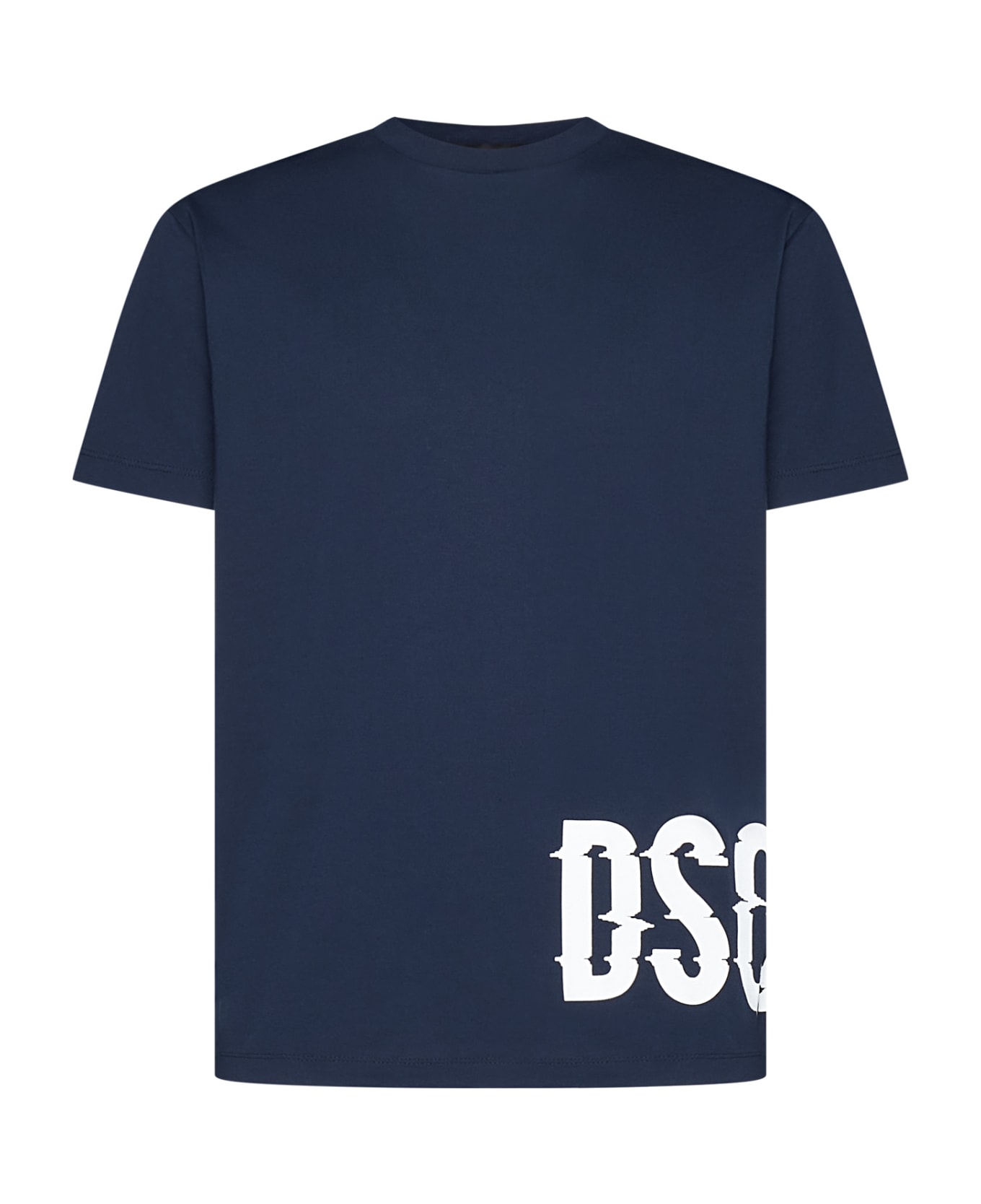 Dsquared2 T-shirt - Blue navy シャツ