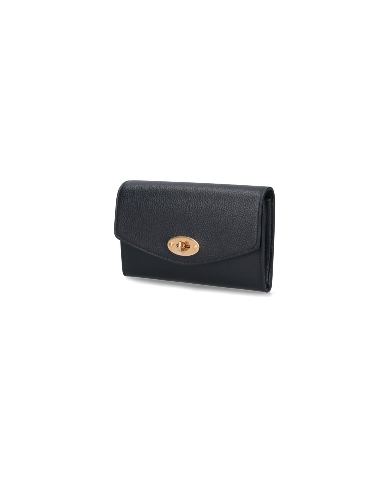 Mulberry Medium Wallet "darley" - Black  