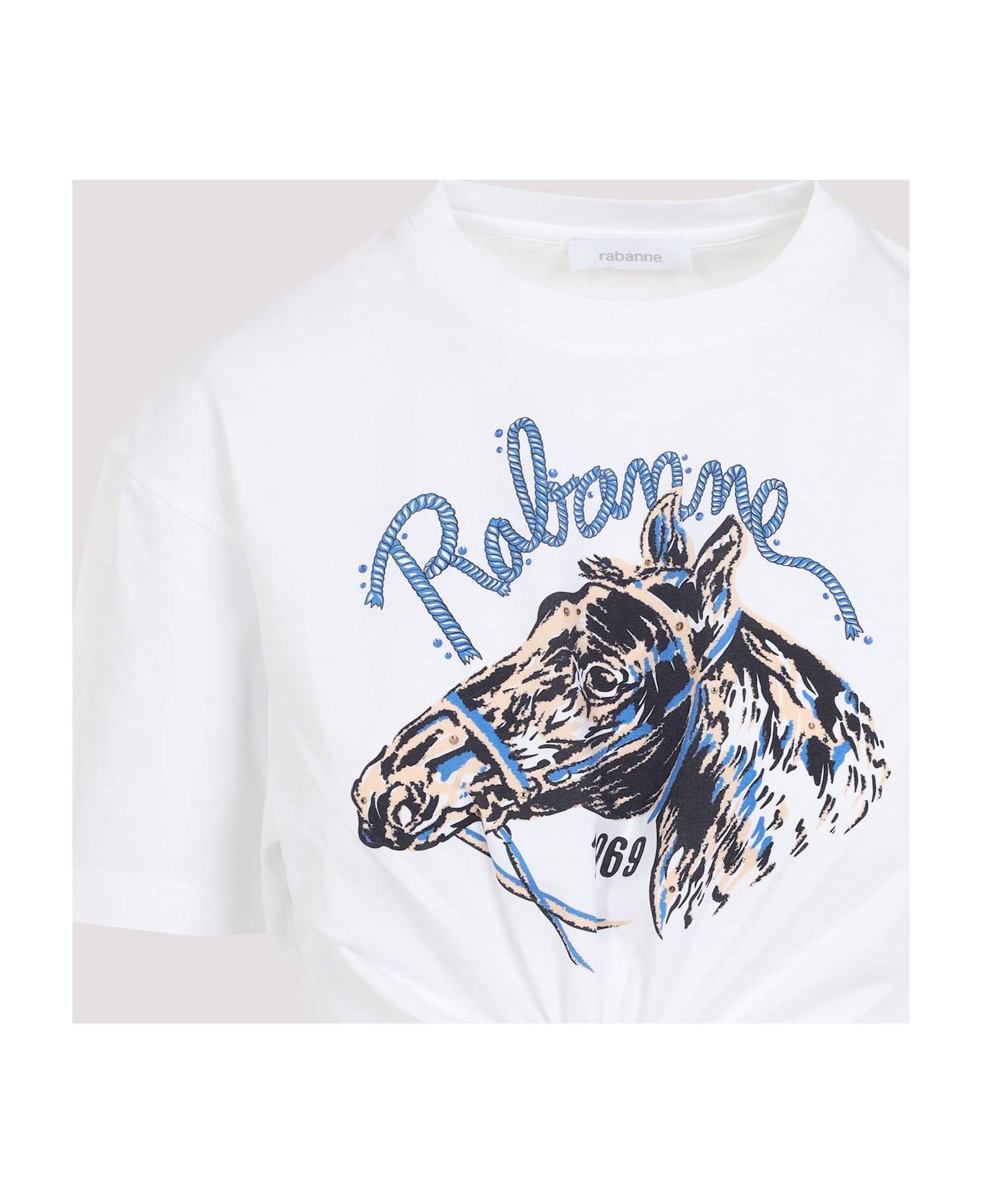 Paco Rabanne Cotton T-shirt - White