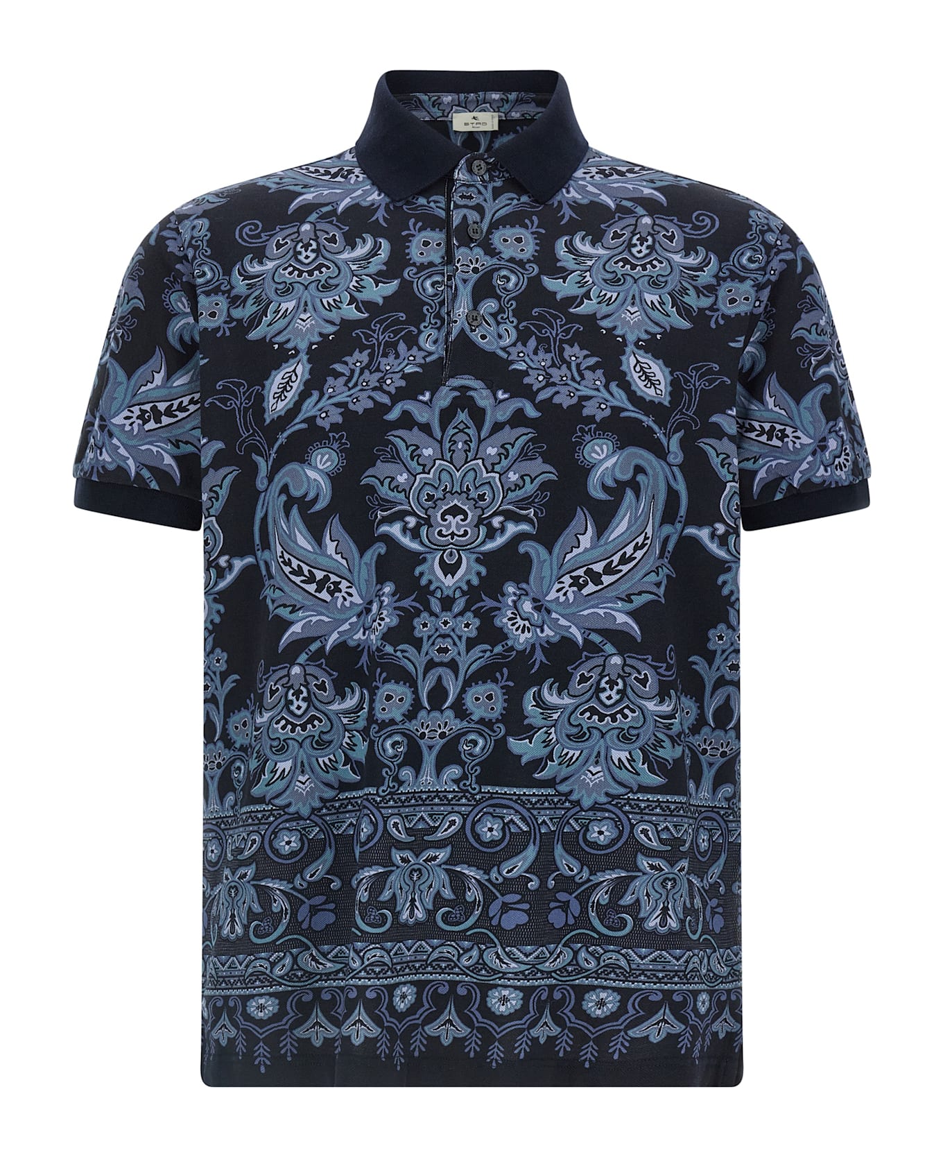 Etro Press Polo Shirt - Blue