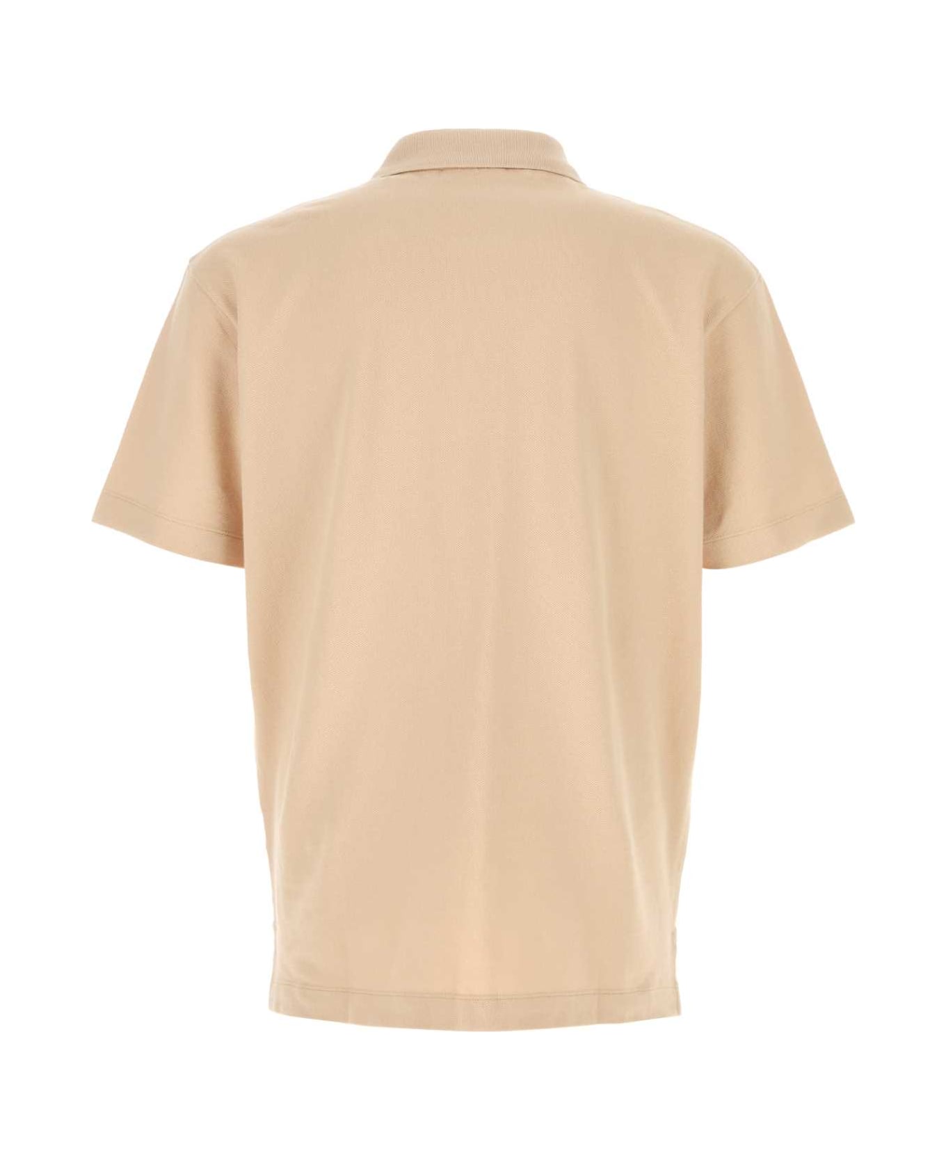 Maison Kitsuné Sand Piquet Polo Shirt - SMOKE