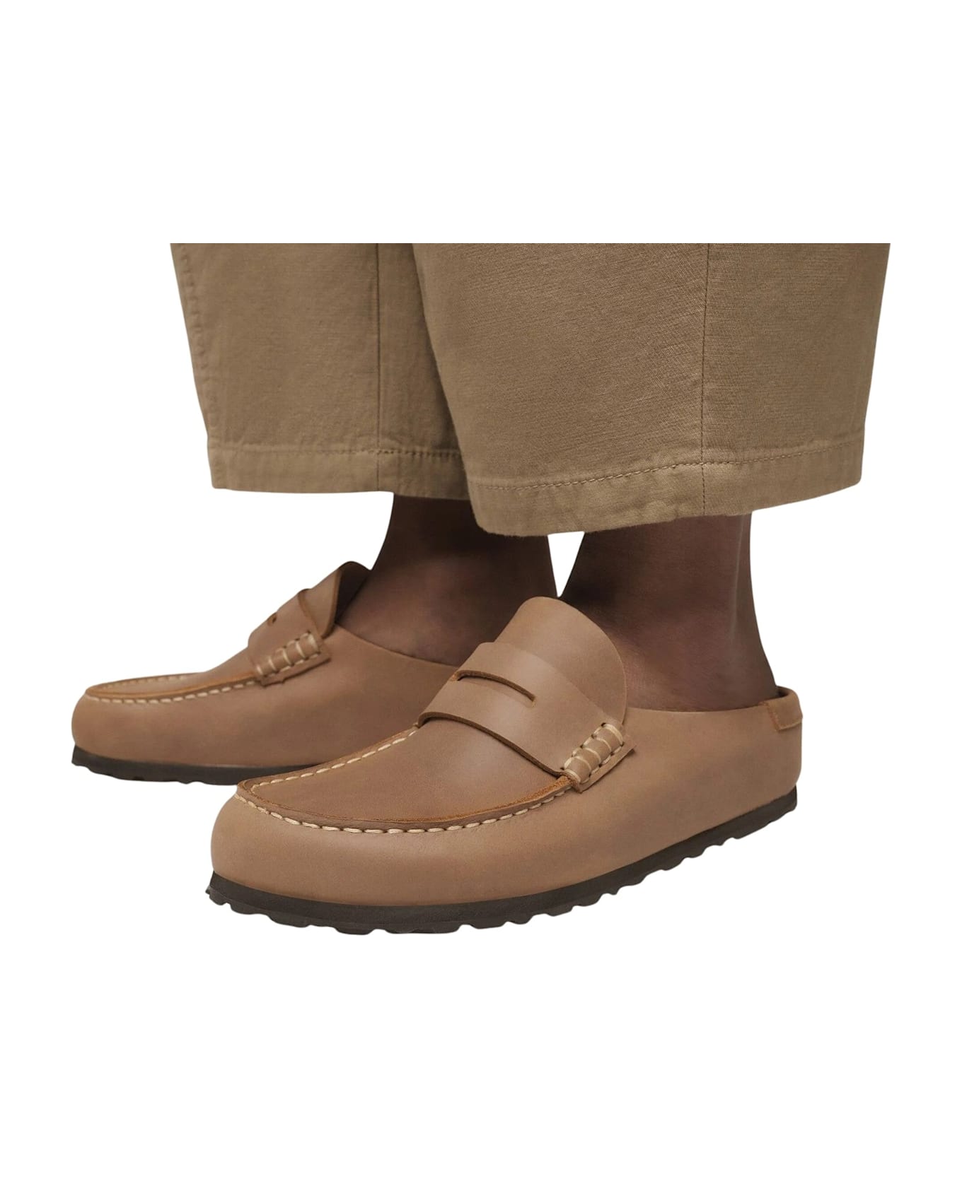 Birkenstock Naples Wrapped - Cognac
