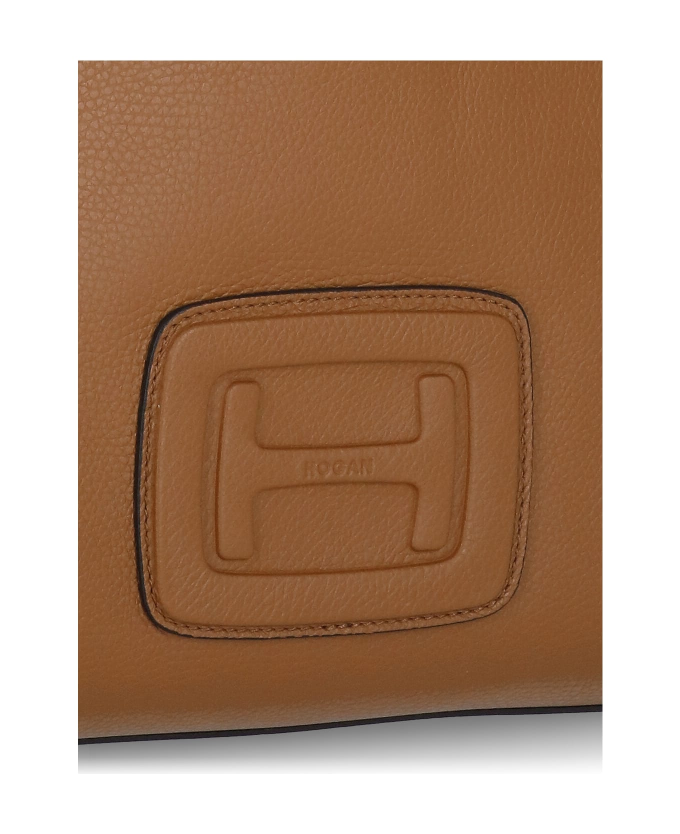 Hogan H Bag Shopping Media H Embossed Shoulder Bag - Leather