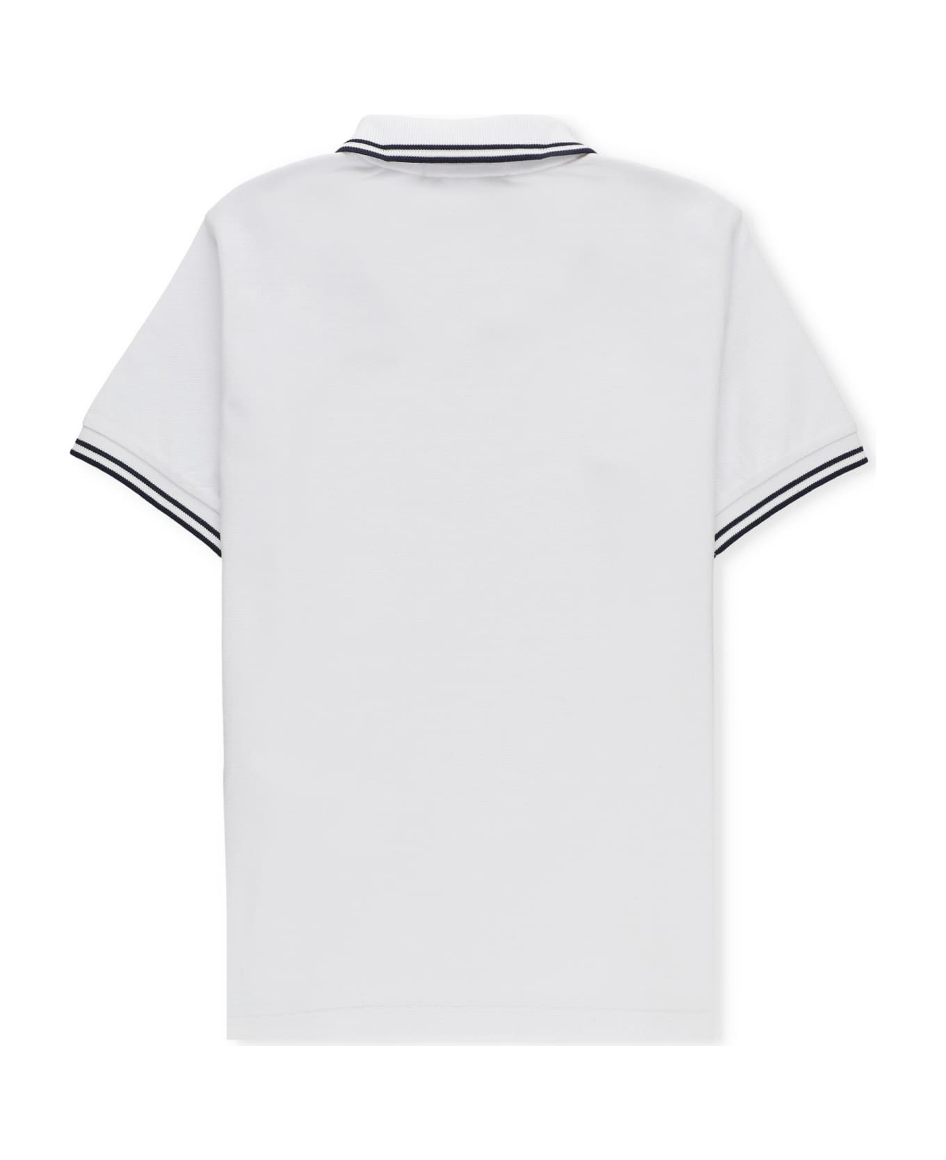 Stone Island Cotton Polo - White Tシャツ＆ポロシャツ