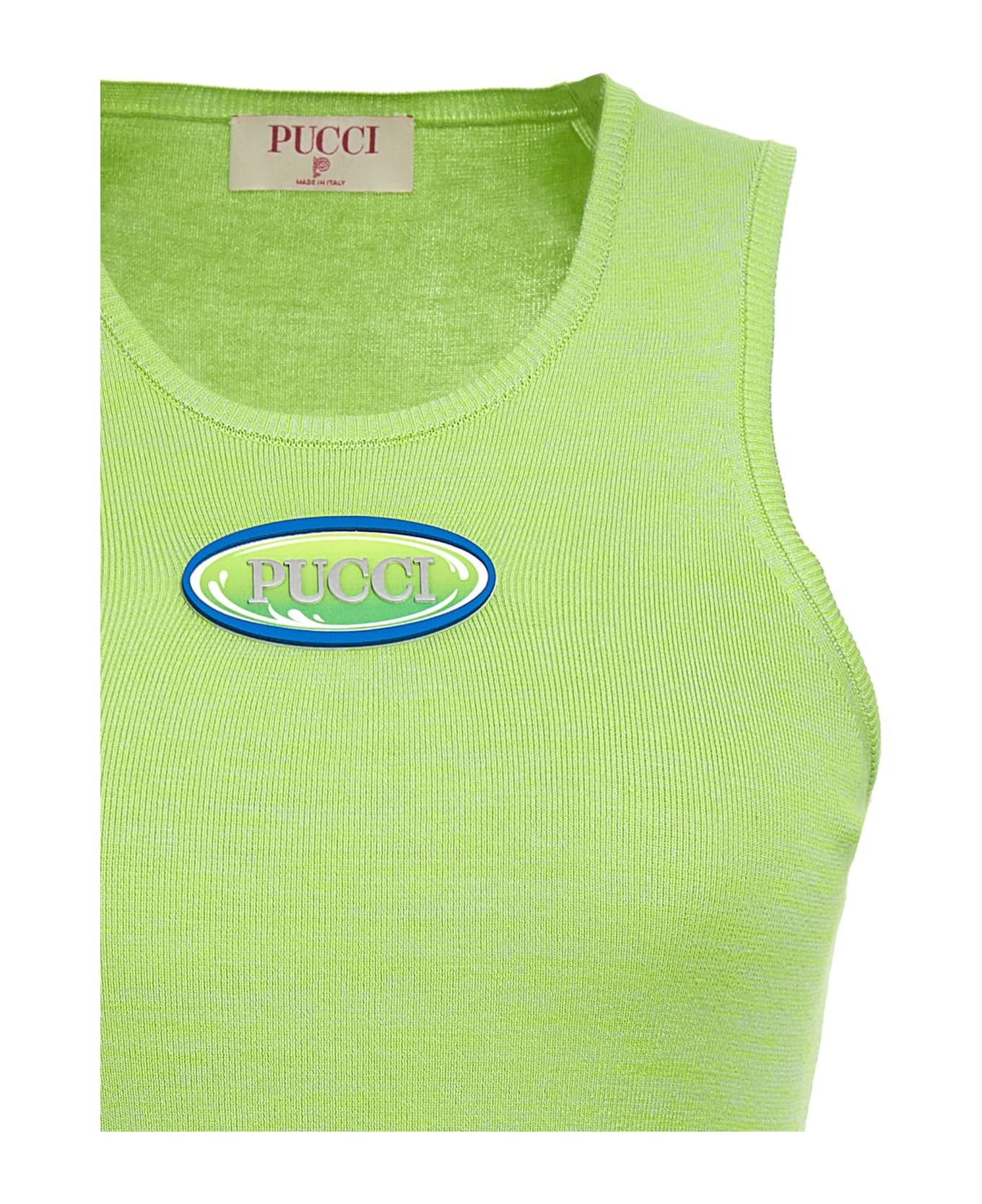 Pucci Surf Tank Top - Green