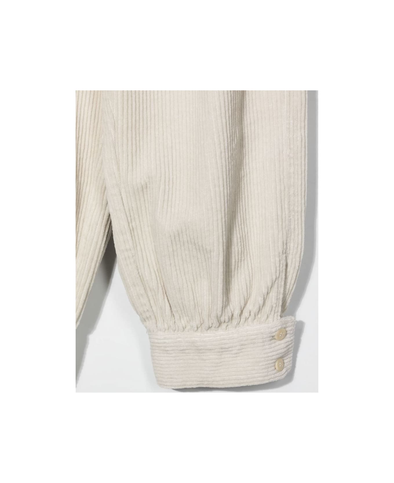 Il Gufo Trousers With Buttons - Pearl