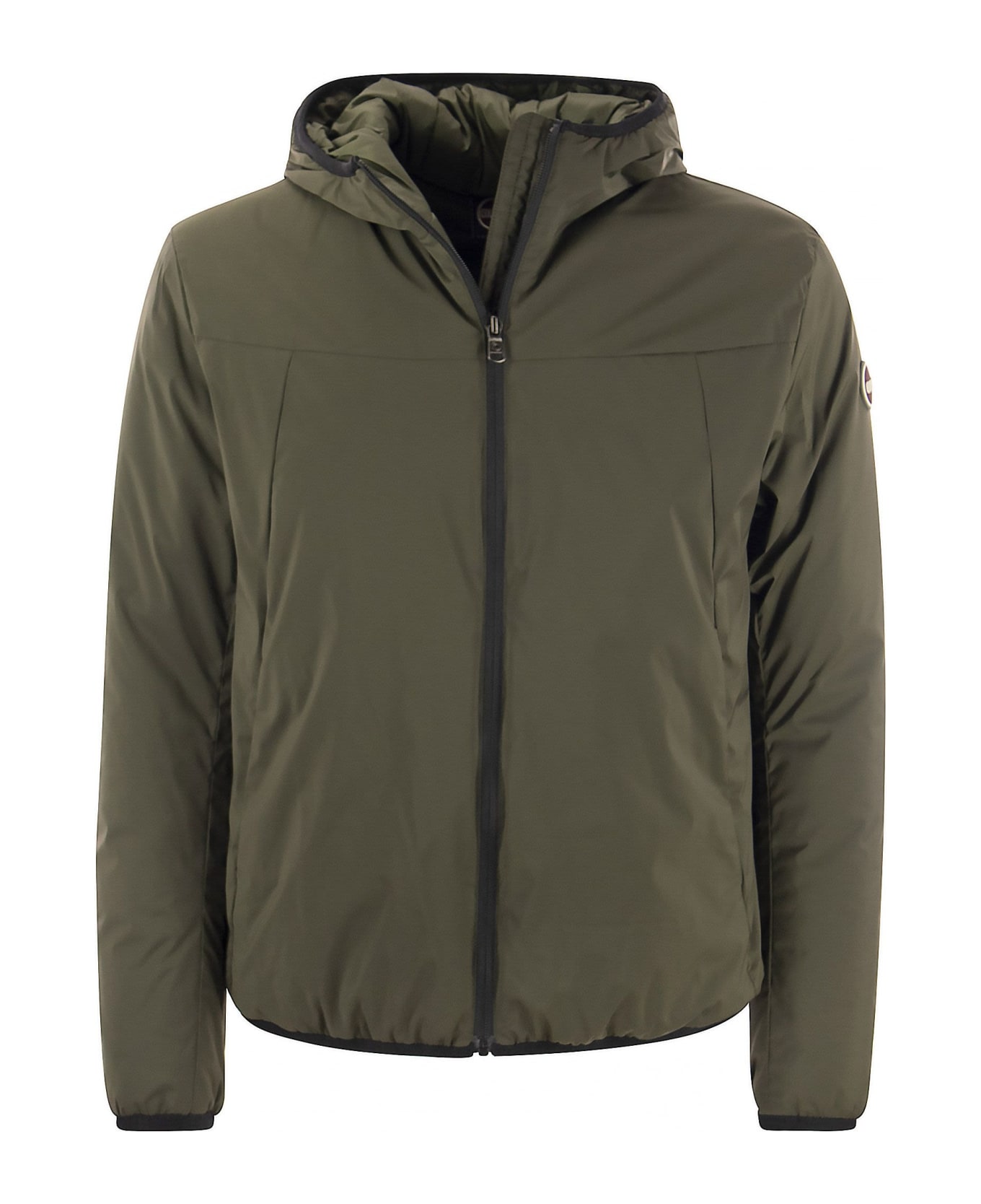 Colmar Otherwise - Hooded Jacket In Stretch Fabric - Military