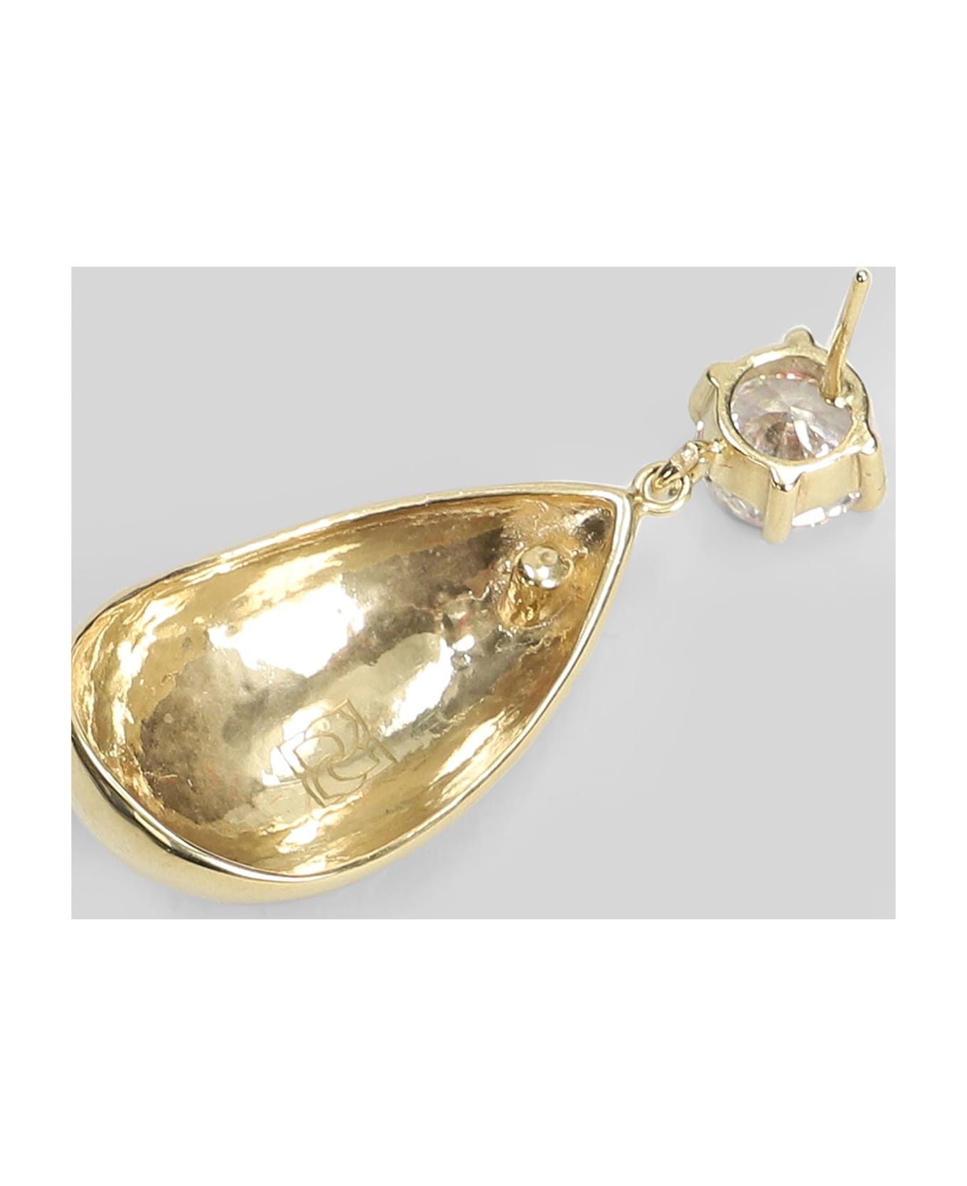 Magda Butrym Earrings 11 In Gold Brass - gold