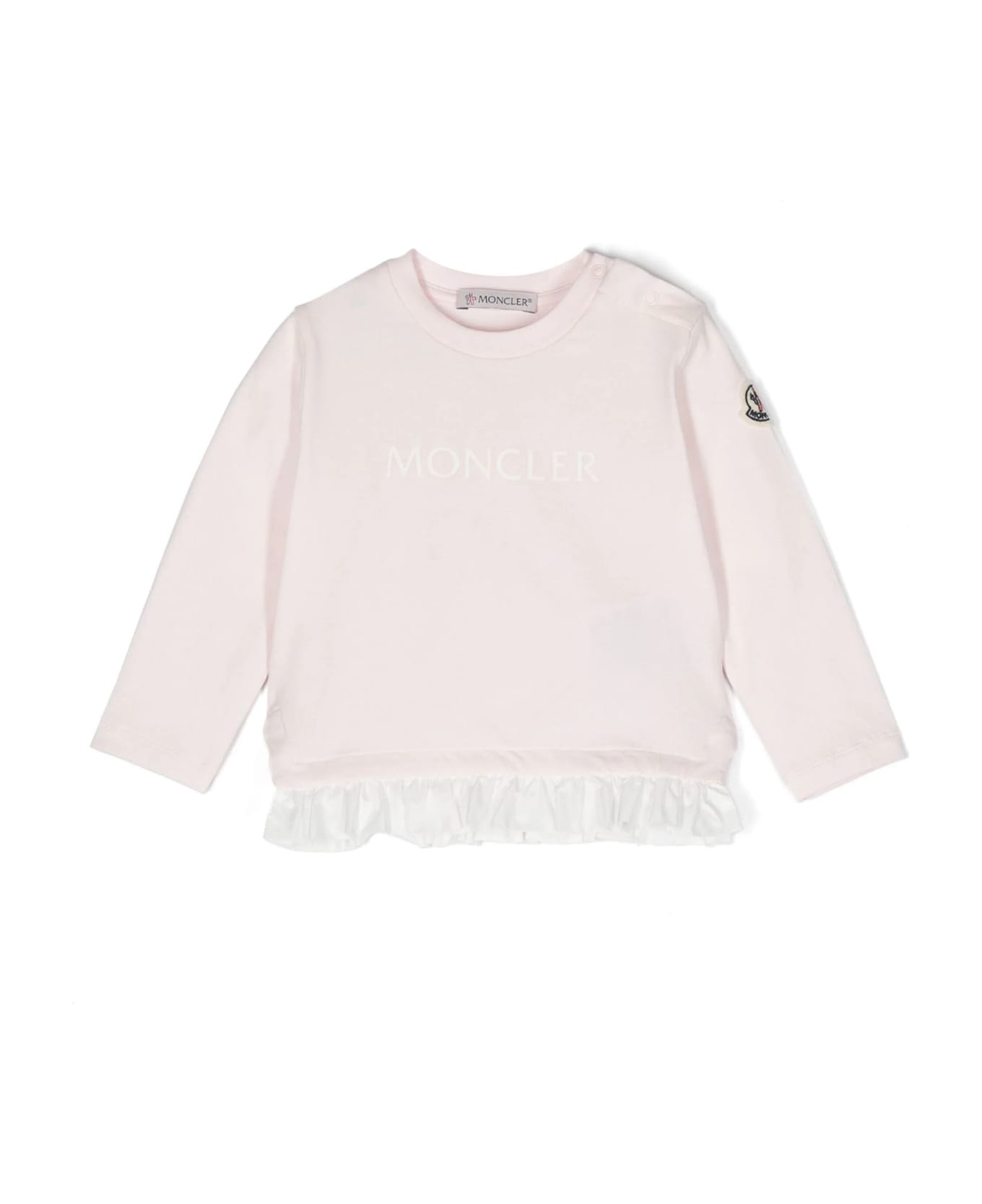 Moncler New Maya T-shirts And Polos Pink - Pink