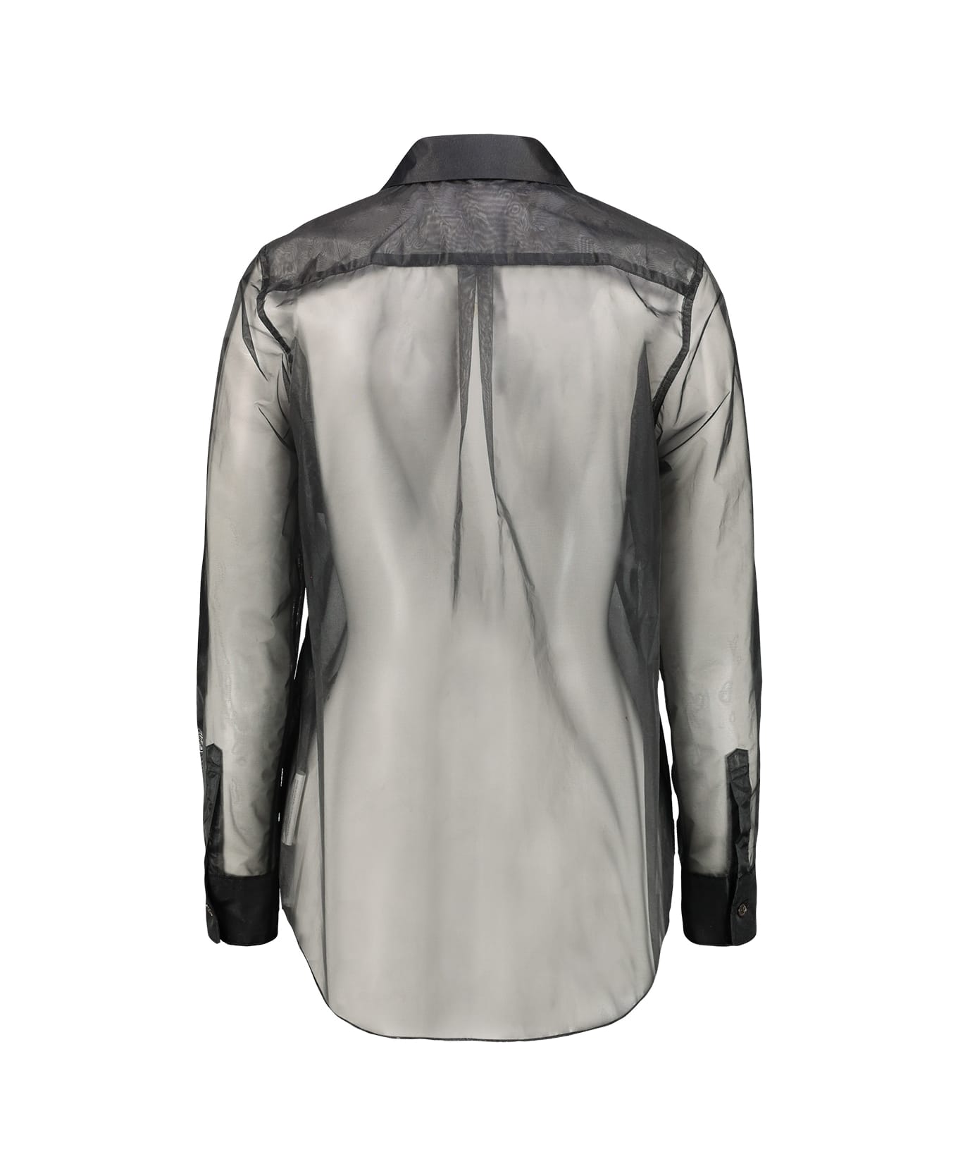 Comme des Garçons Classic Shirt In Nylon - Black
