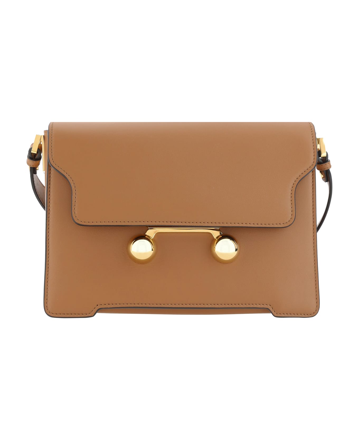 Marni Trunkaroo Medium Shoulder Bag Marni - Cinnamon