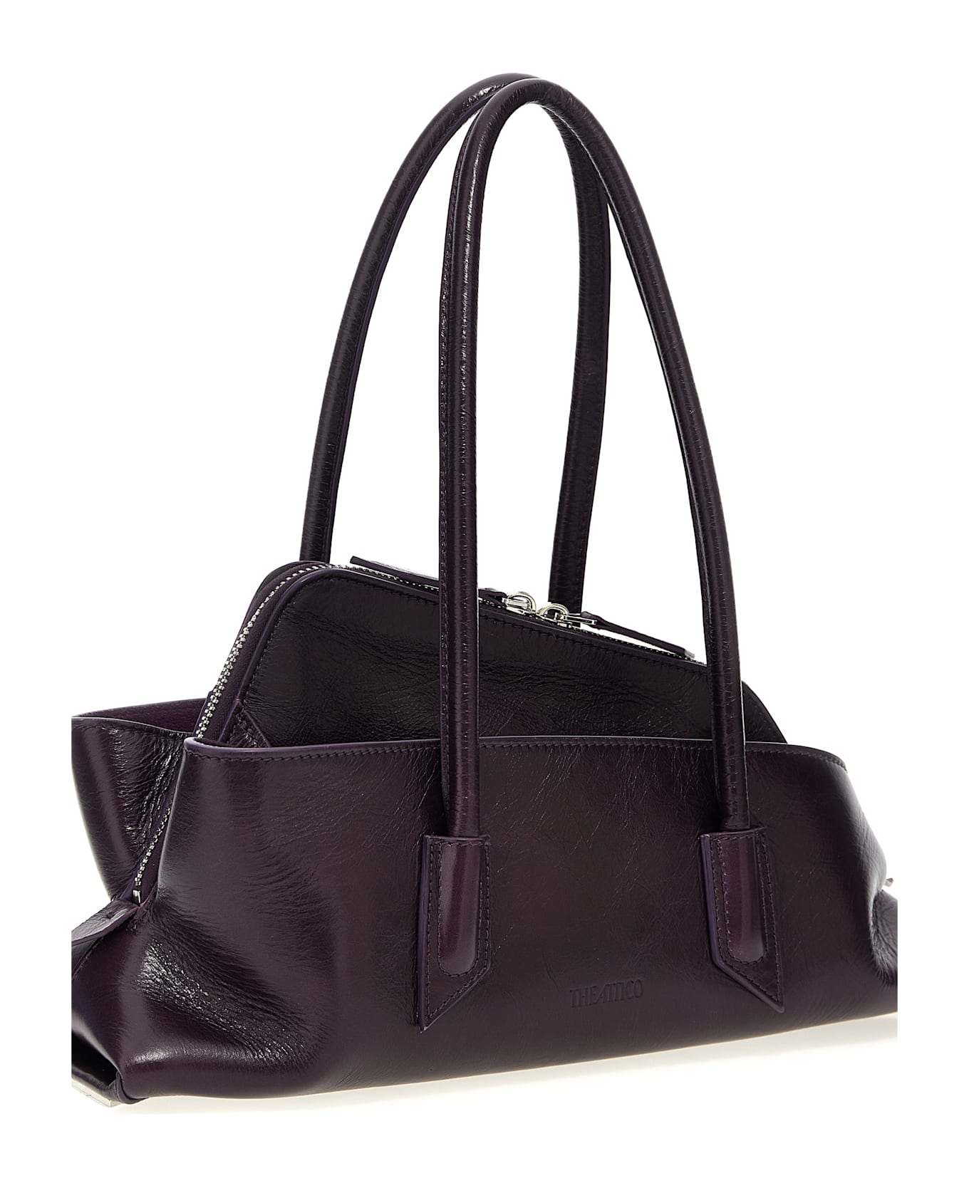 The Attico 
la Passeggiata Small
 Shoulder Bag - Purple