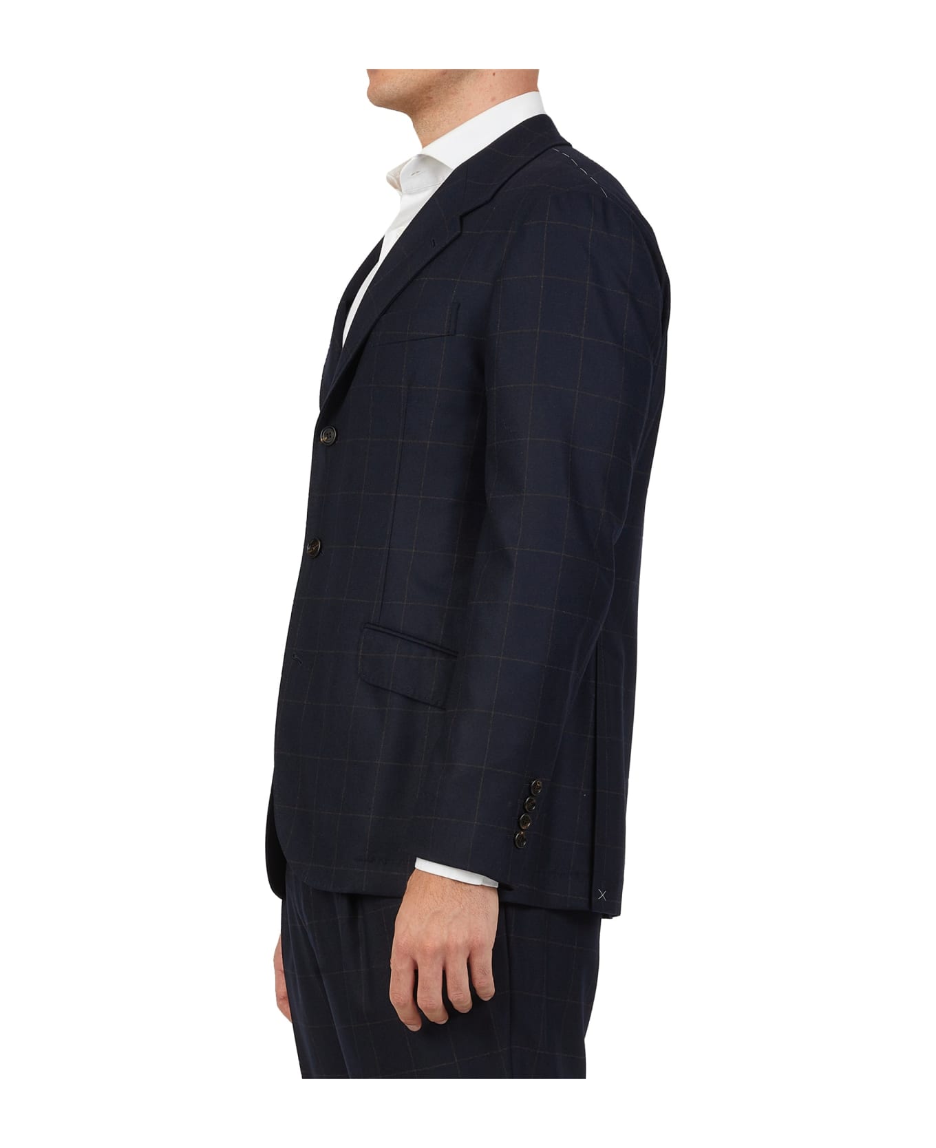 Brunello Cucinelli Wool Suit - Blue スーツ