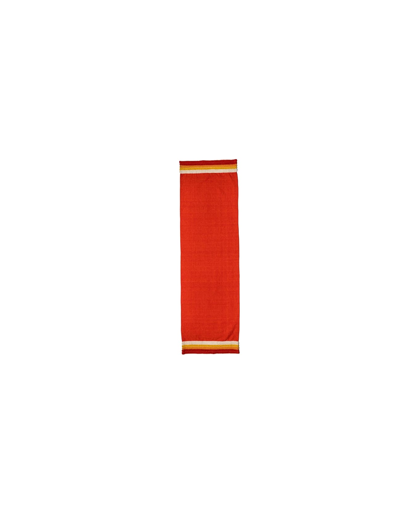 Le Botteghe su Gologone Runner Cotton 130x50 Cm - Red