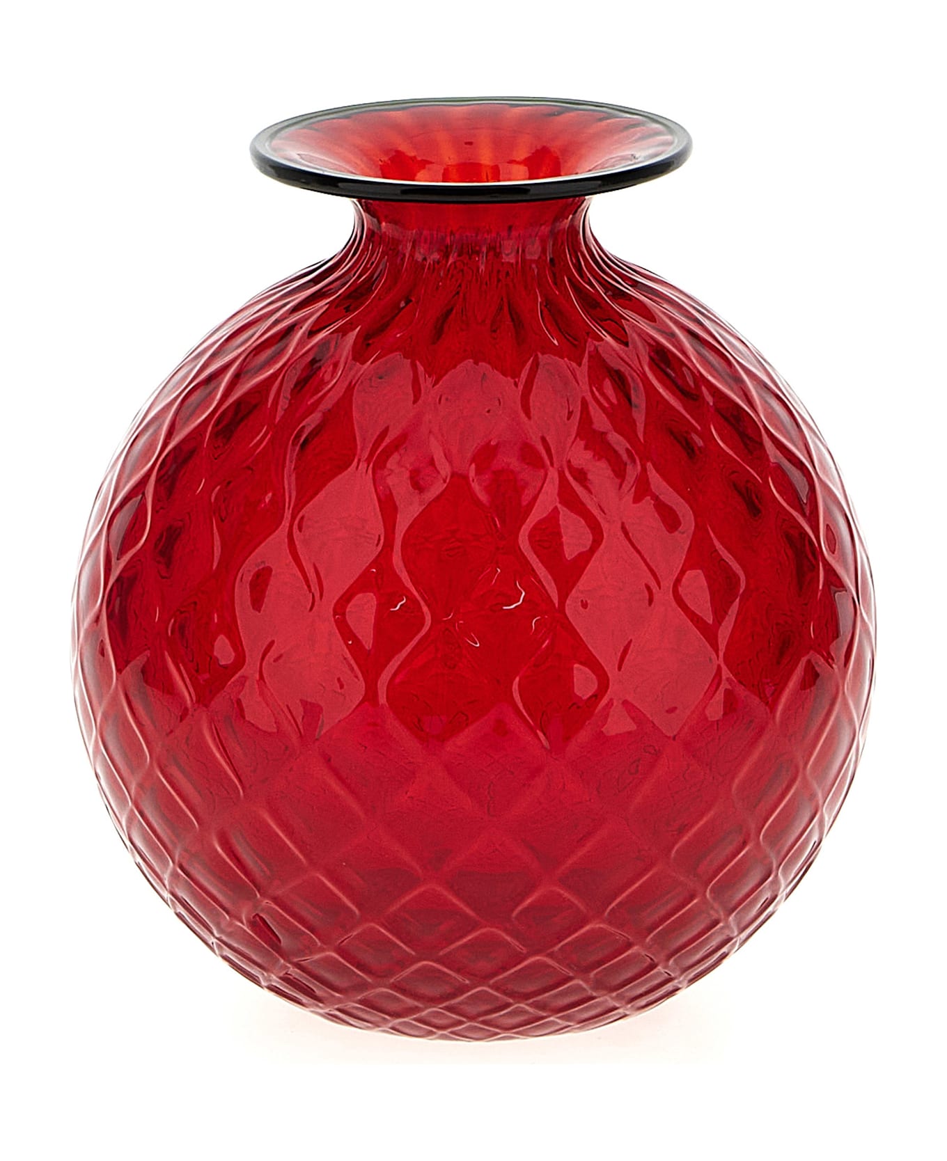 Venini 'monofiore Balloton' Vase - Red