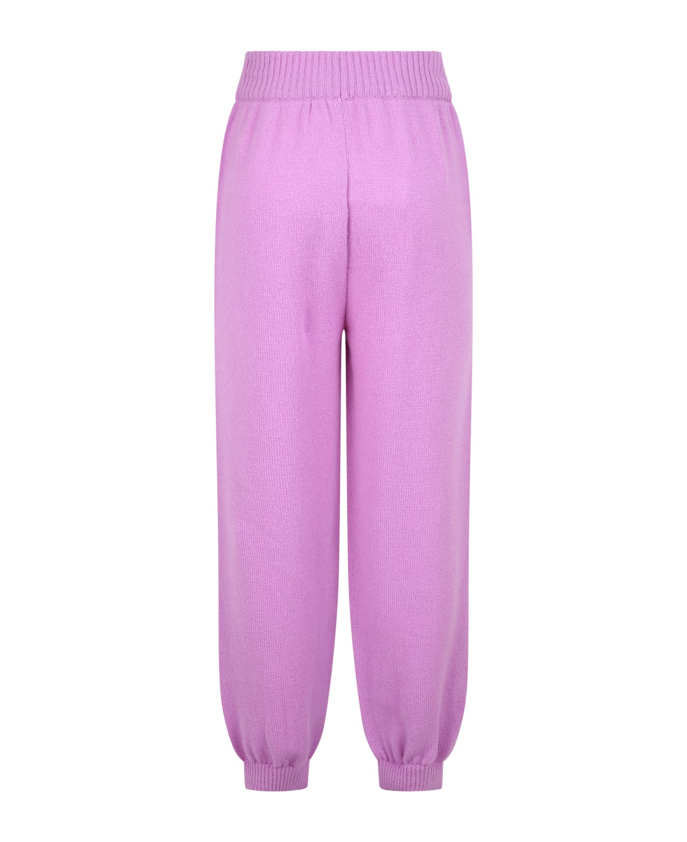 MSGM Relaxed Fit Trousers - Purple