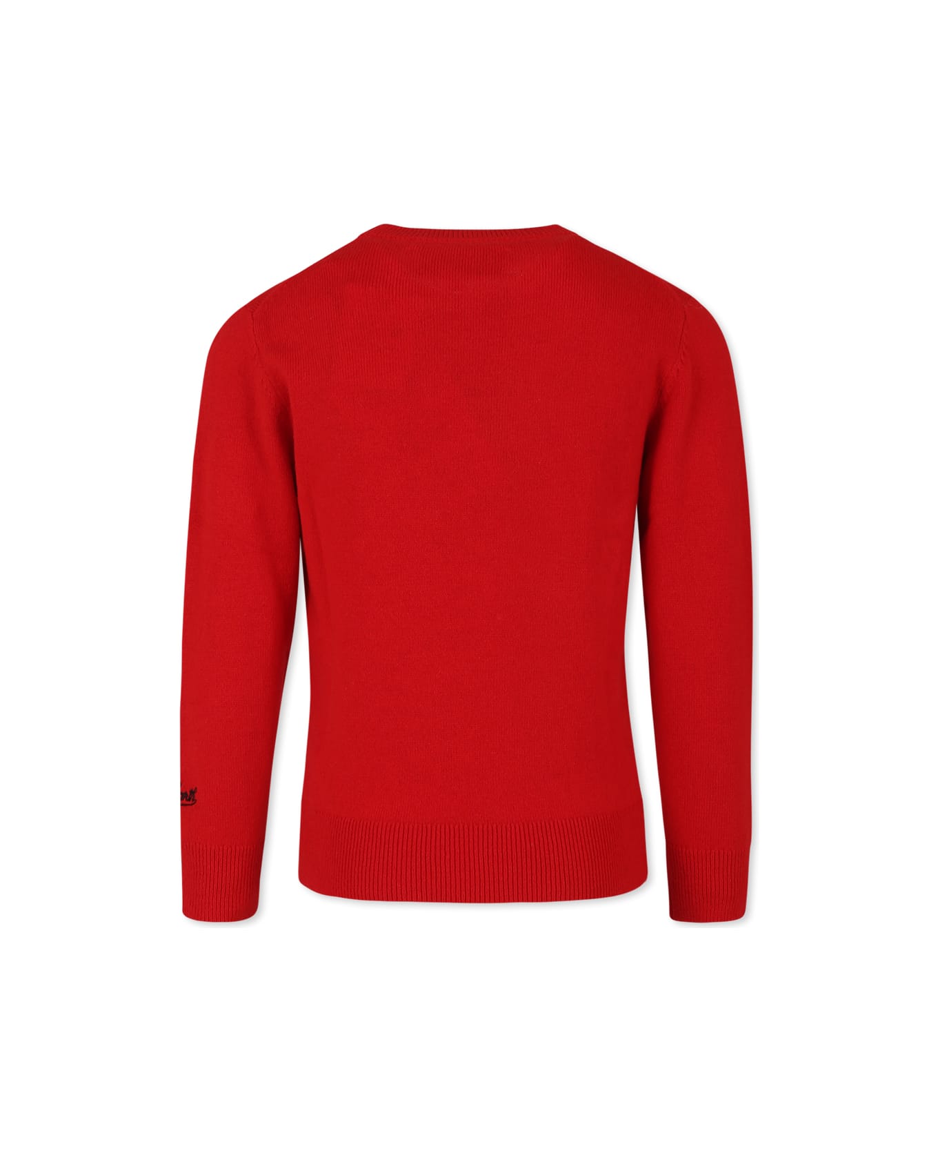 MC2 Saint Barth Red Sweater For Boy With Peanuts Print - Red