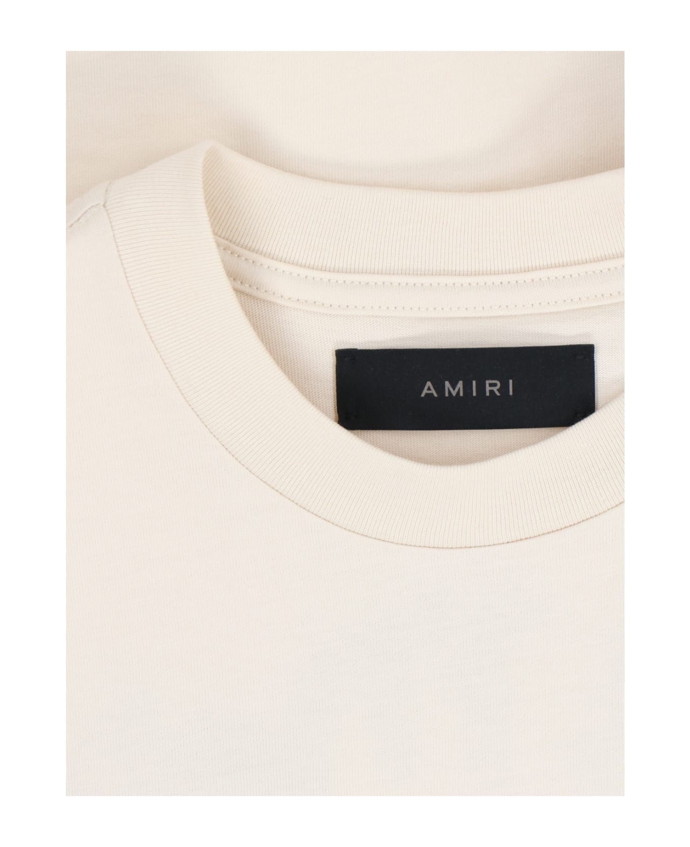 AMIRI Back Logo T-shirt - Crema