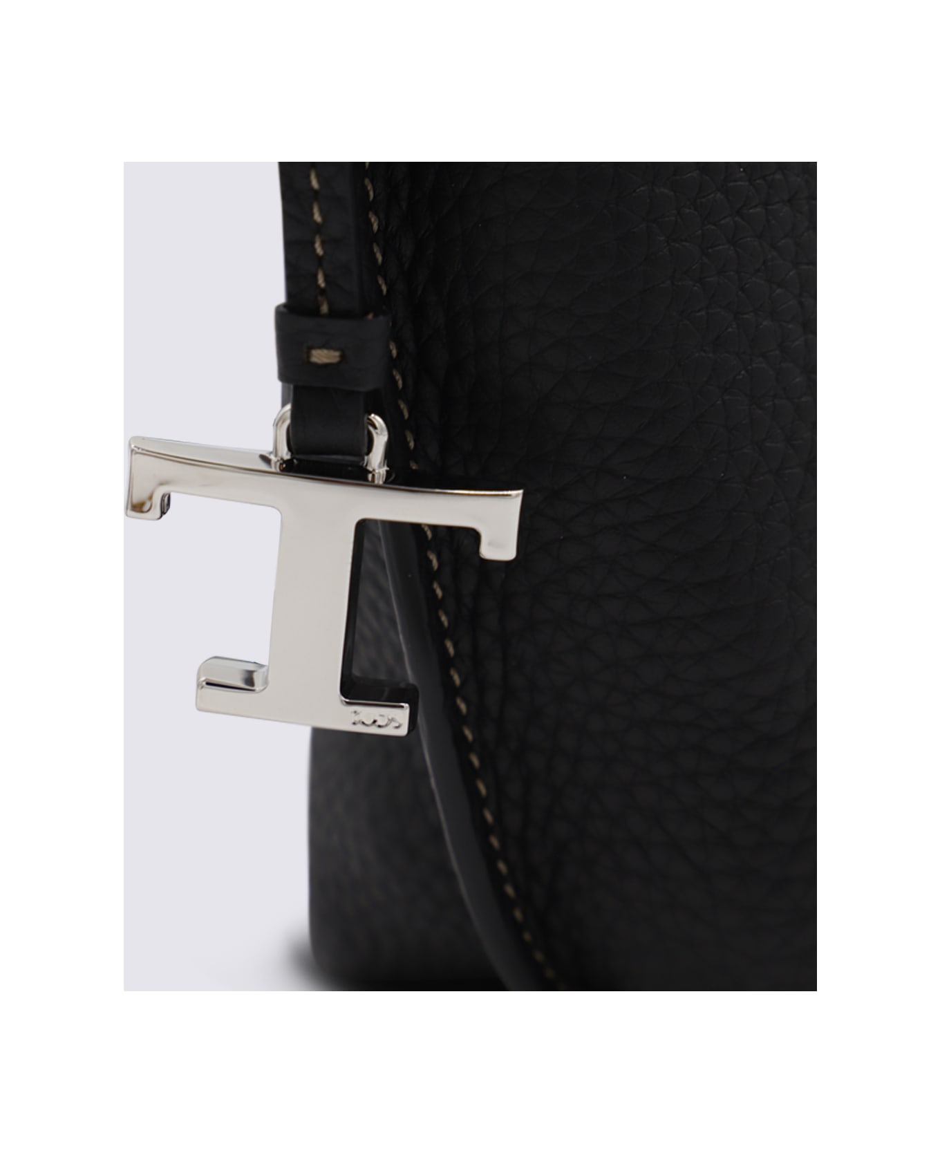 Tod
s Black Leather Satchel - Black