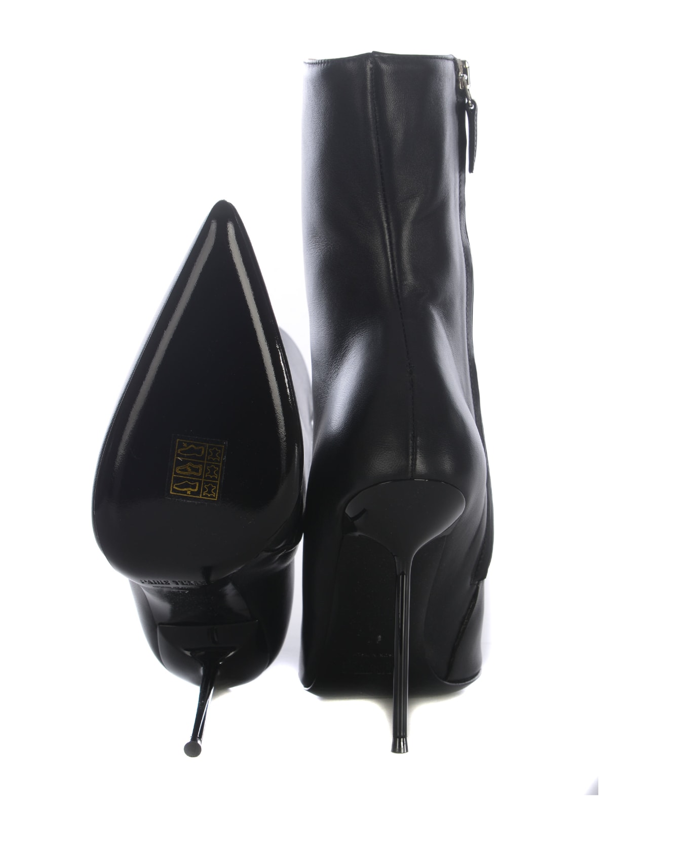 Paris Texas Boots Paris Texas "lidia Ankle" In Nappa Leather - Nero