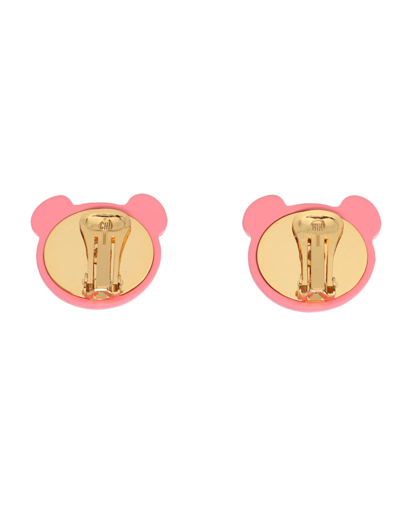 Moschino 'teddy Bear' Earrings - Pink
