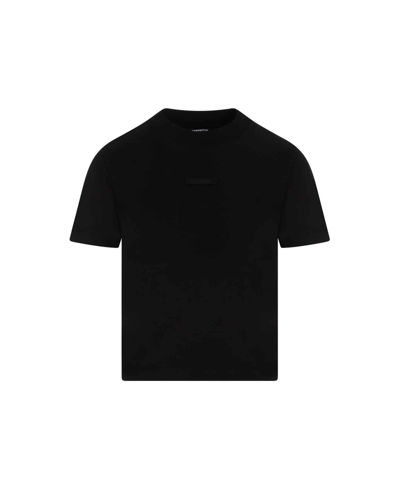 Jacquemus Le T-shirt Gros Grain - Black
