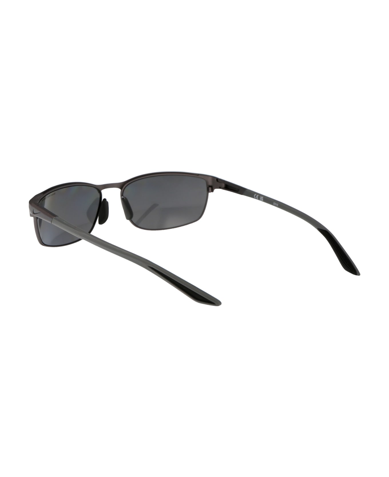 Nike Modern Metal Sunglasses - 918 GREY W/ SILVER FLASH SATIN GUNMETAL