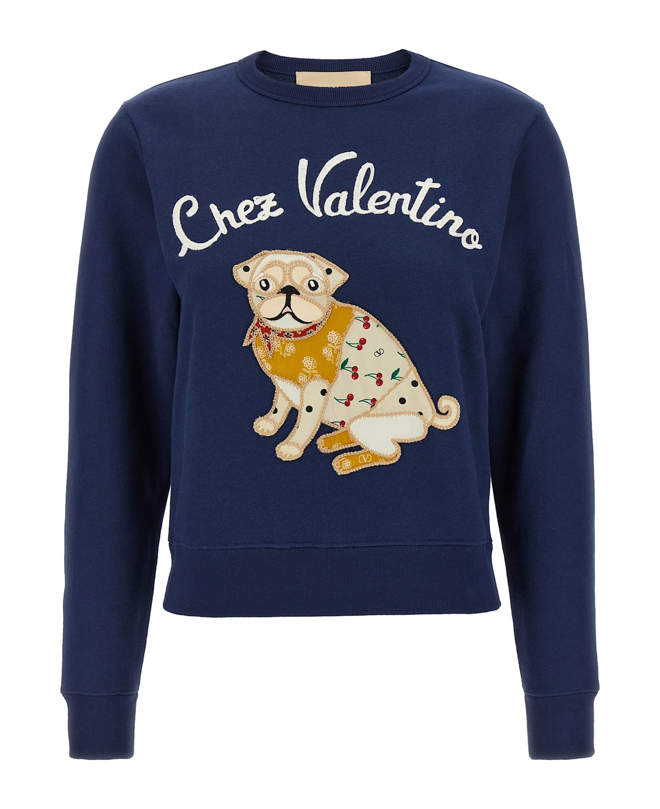 Valentino Garavani 
chez Valentino
 Sweatshirt - Blue