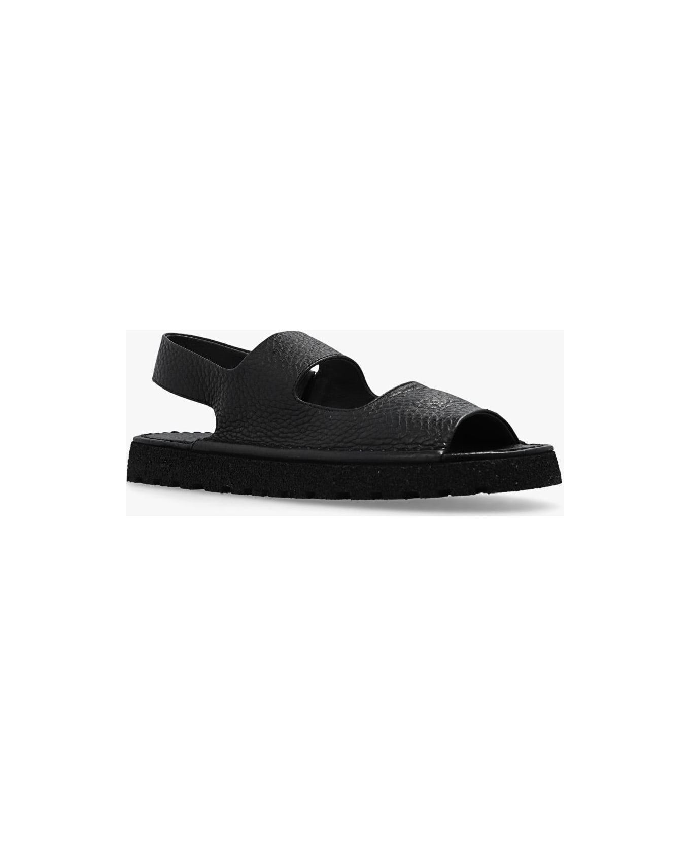 Marsell Leather Sandals - Black