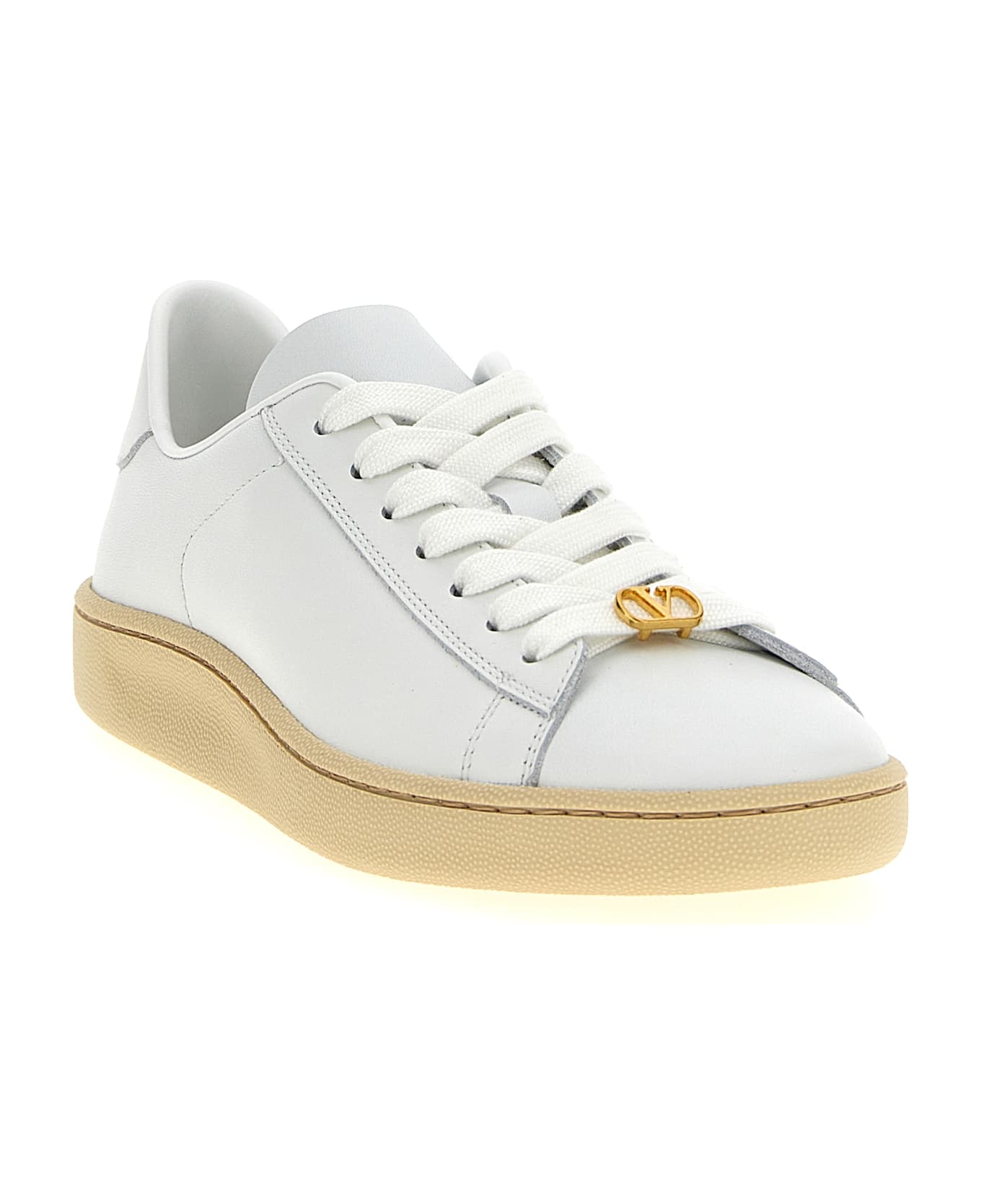 Valentino Garavani 'royco' Sneakers - BIANCO/GREEN	BRIAR/BIANCO