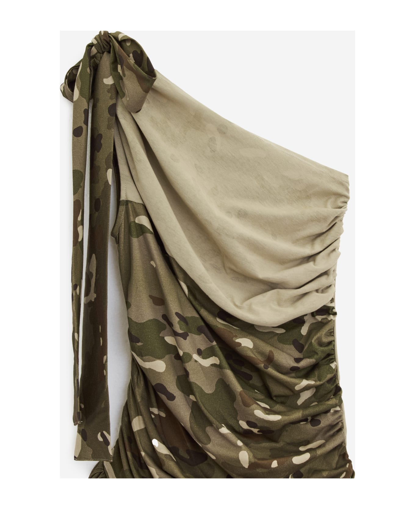 Vaquera Camo Dress Knit Dress - camouflage