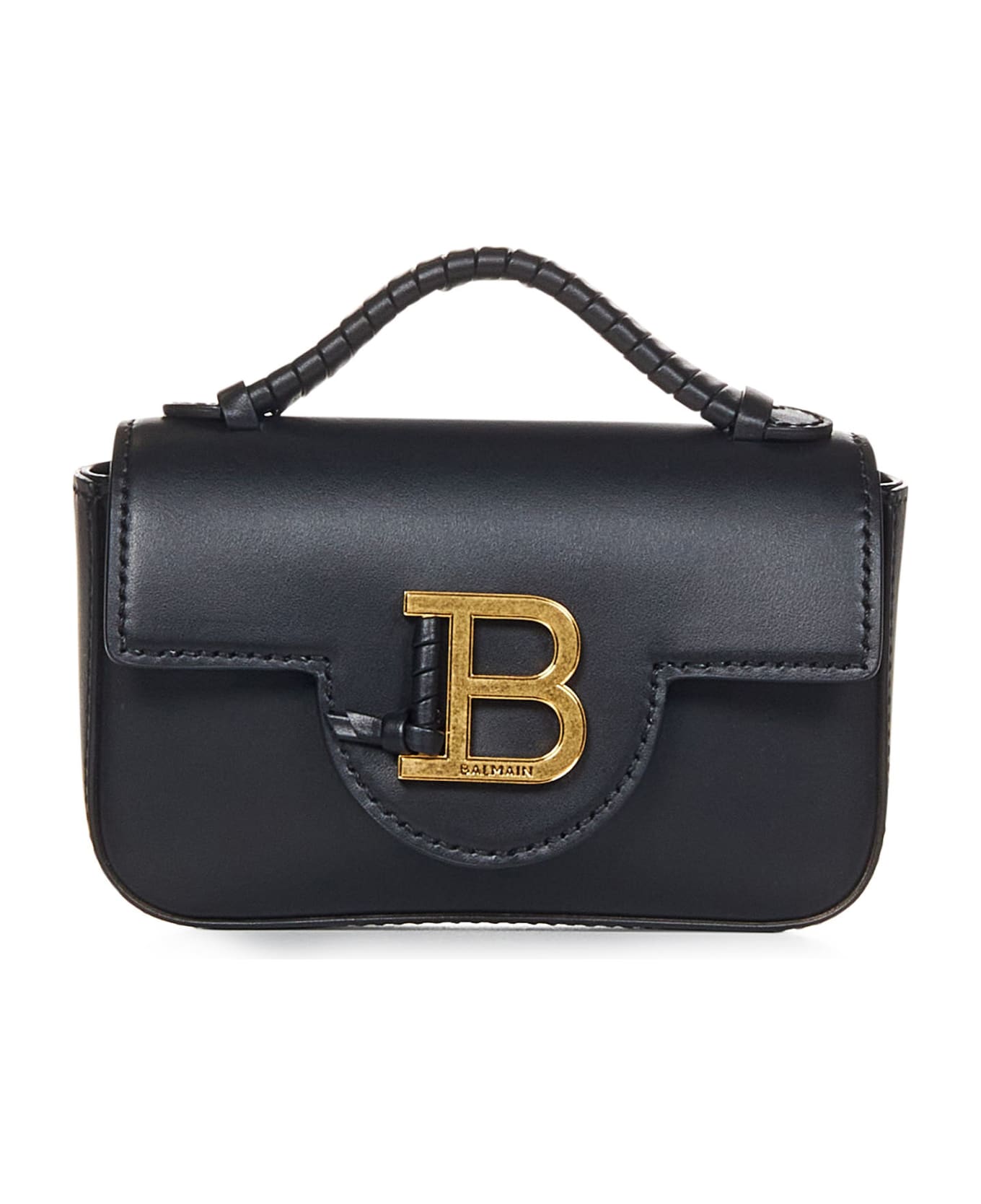 Balmain B-buzz Mini Shoulder Bag - Black