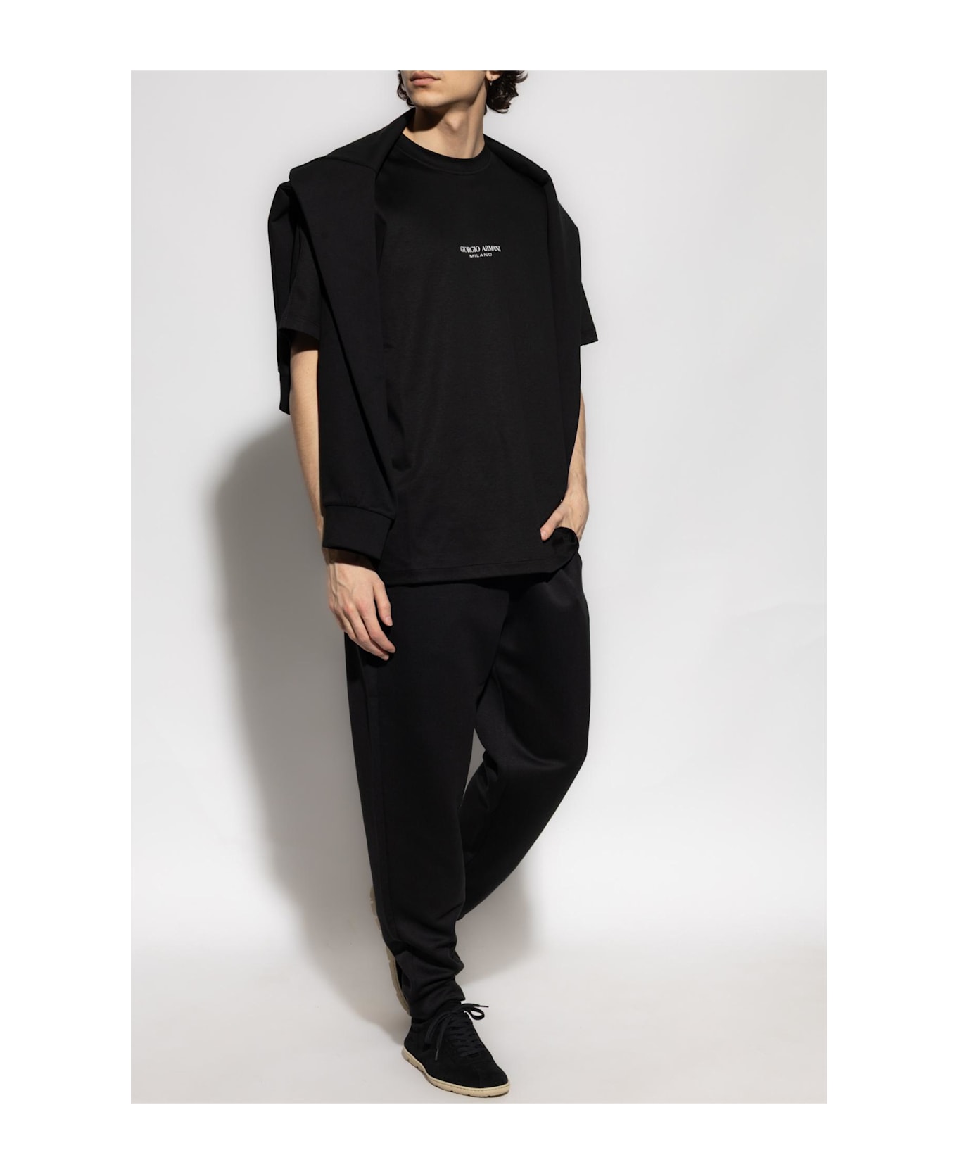Giorgio Armani Sweatpants - Black