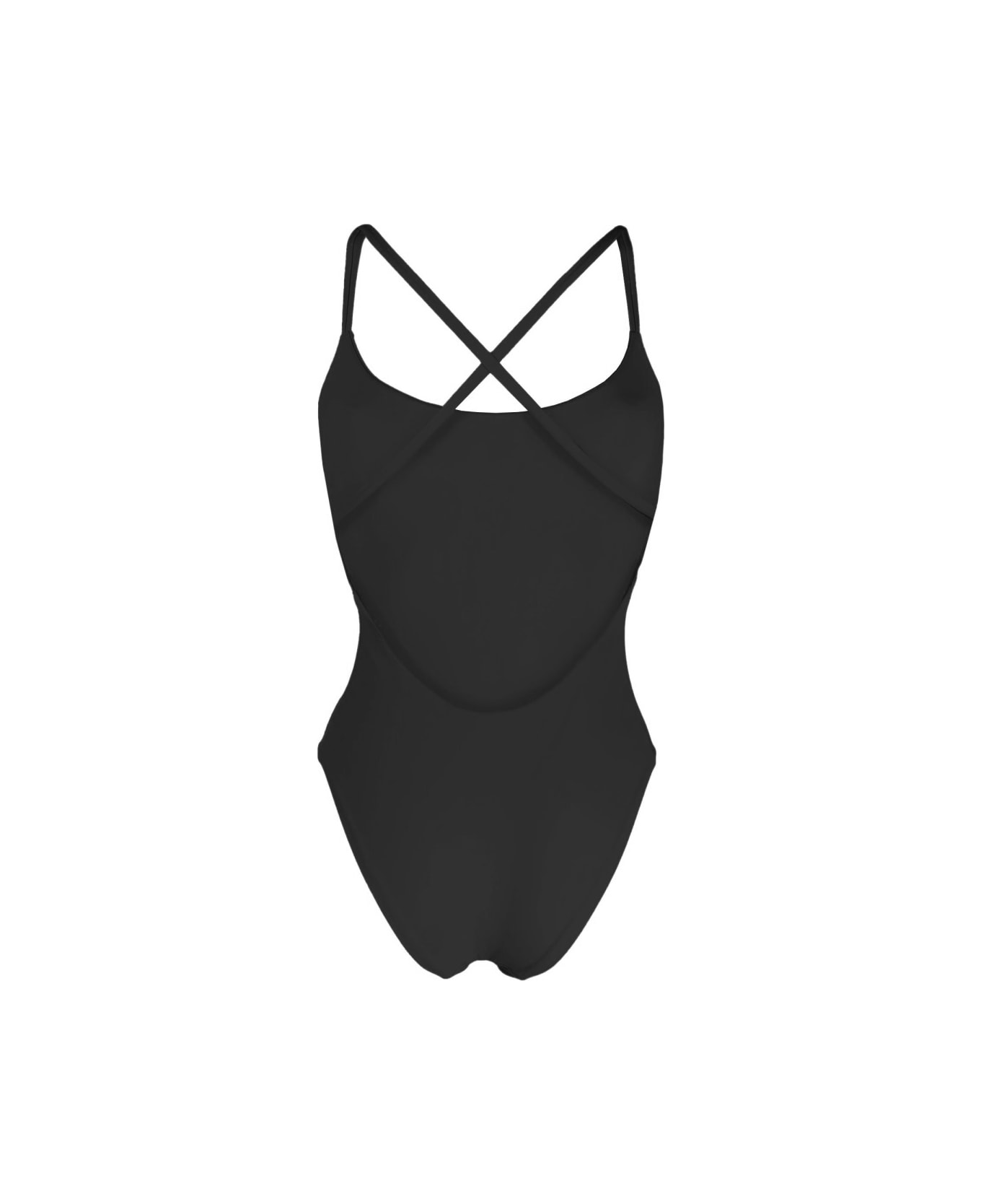 Lido One Piece Swimsuit "one" - BLACK