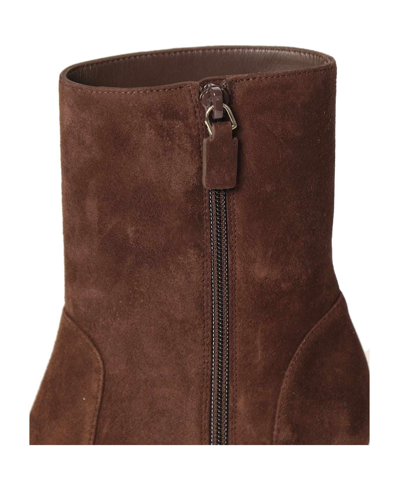 Stuart Weitzman Stuart Power Suede Ankle Boot - Walnut
