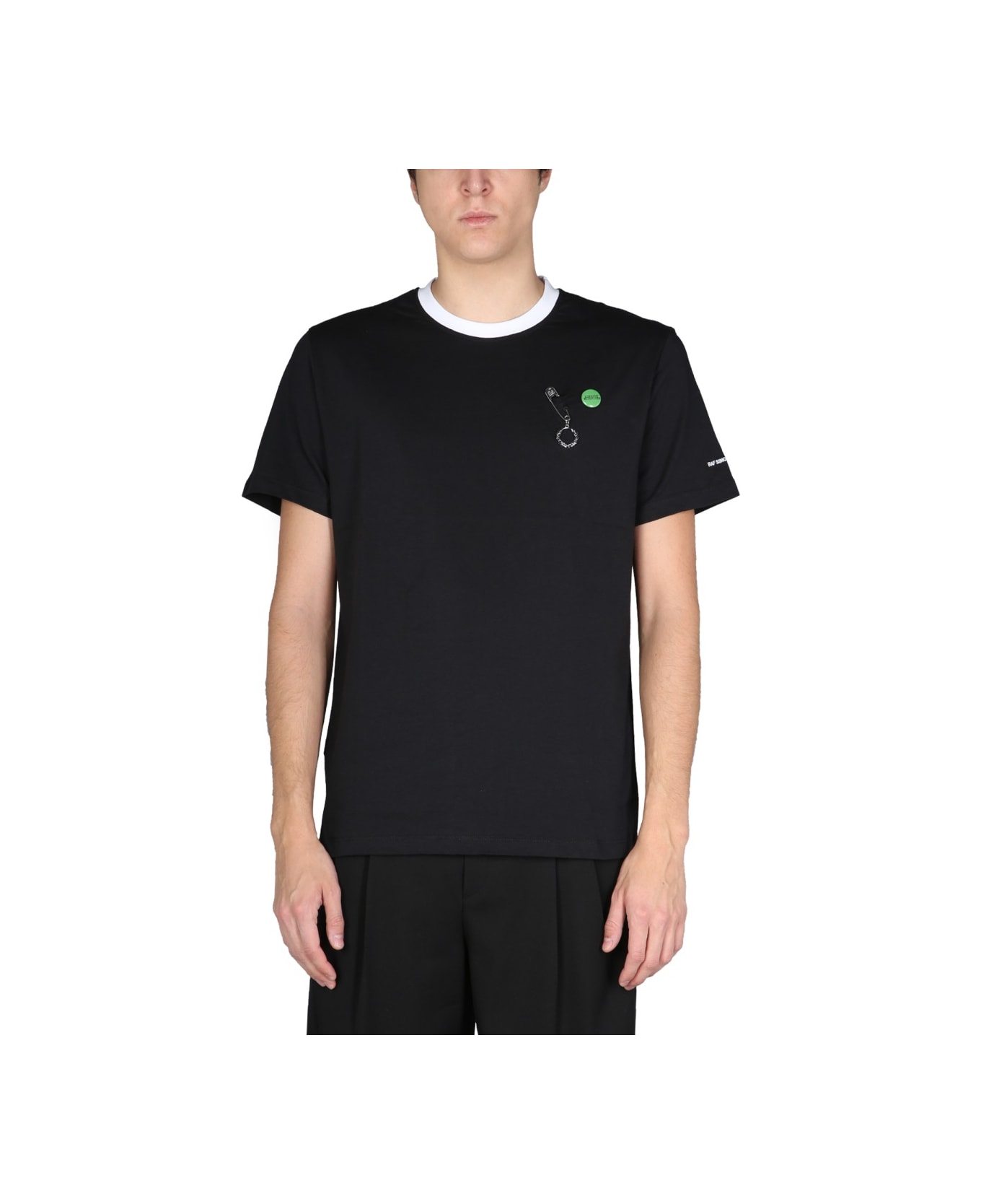 Fred Perry by Raf Simons Slim Fit T-shirt - BLACK シャツ