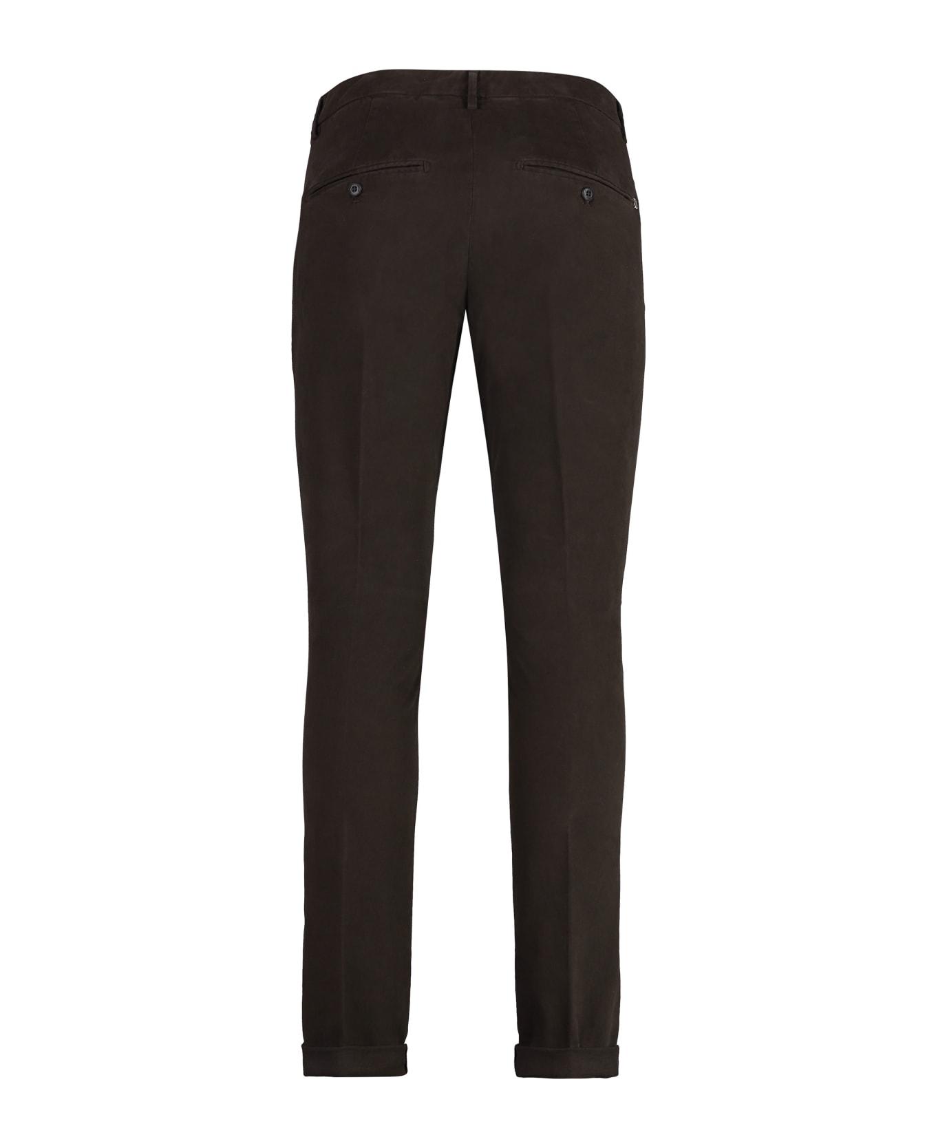 Dondup Gaubert Cotton Chino Trousers - brown