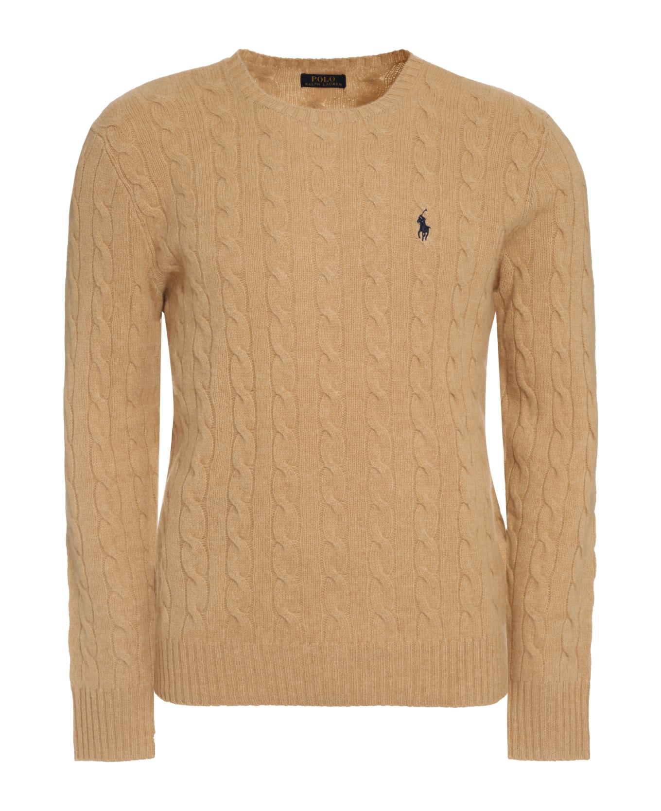 Polo Ralph Lauren Ribbed Sweater - Camel Melange