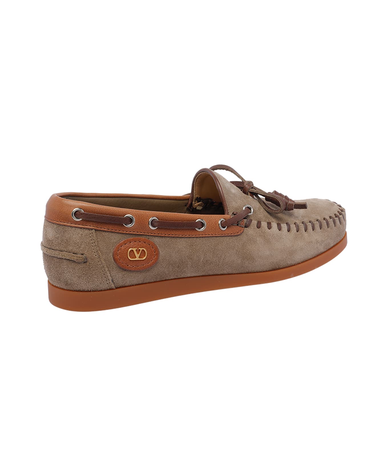 Valentino Garavani Palm Avenue Loafers - Brown